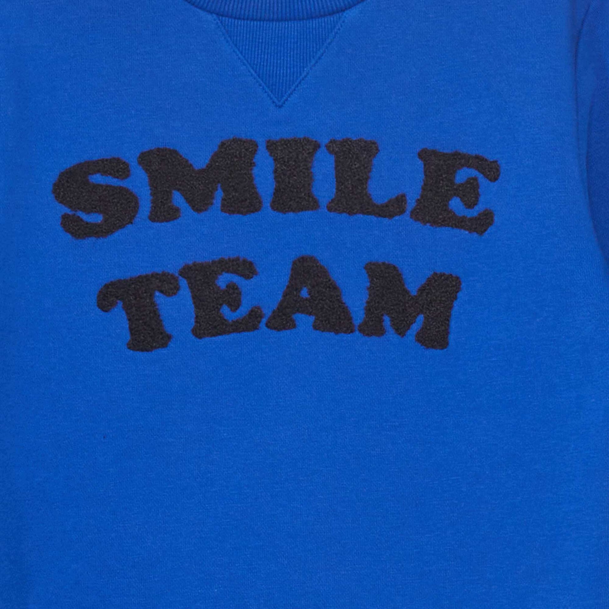 Sweat en molleton Bleu