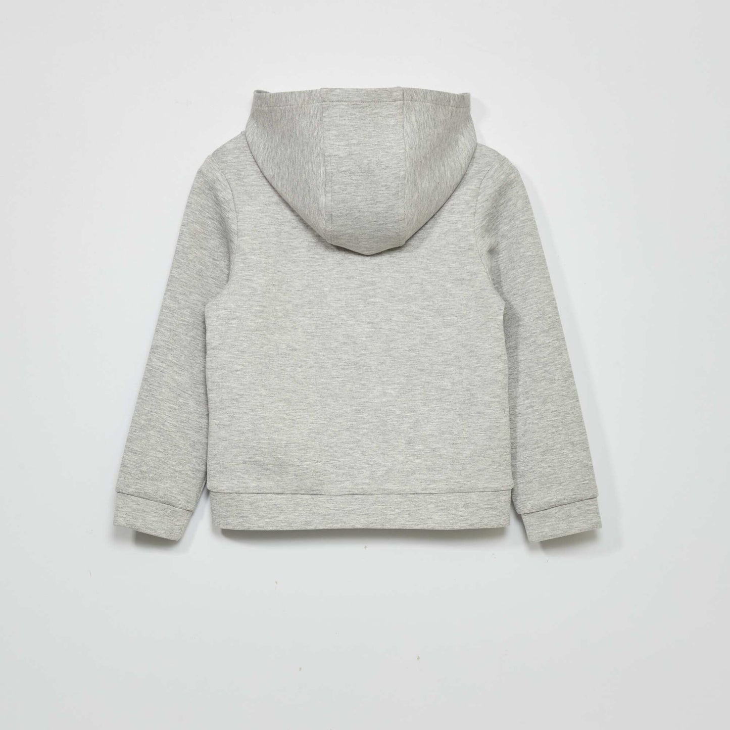 Sweat zipp capuche Gris
