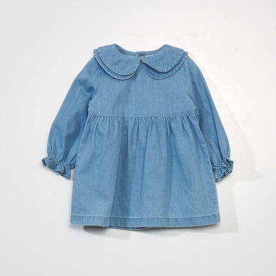 Robe en jean Bleu