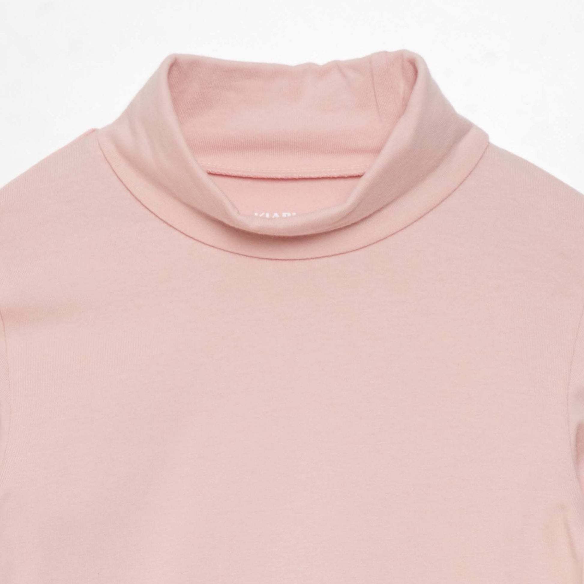 Sous-pull en jersey uni ROSE ARGEN