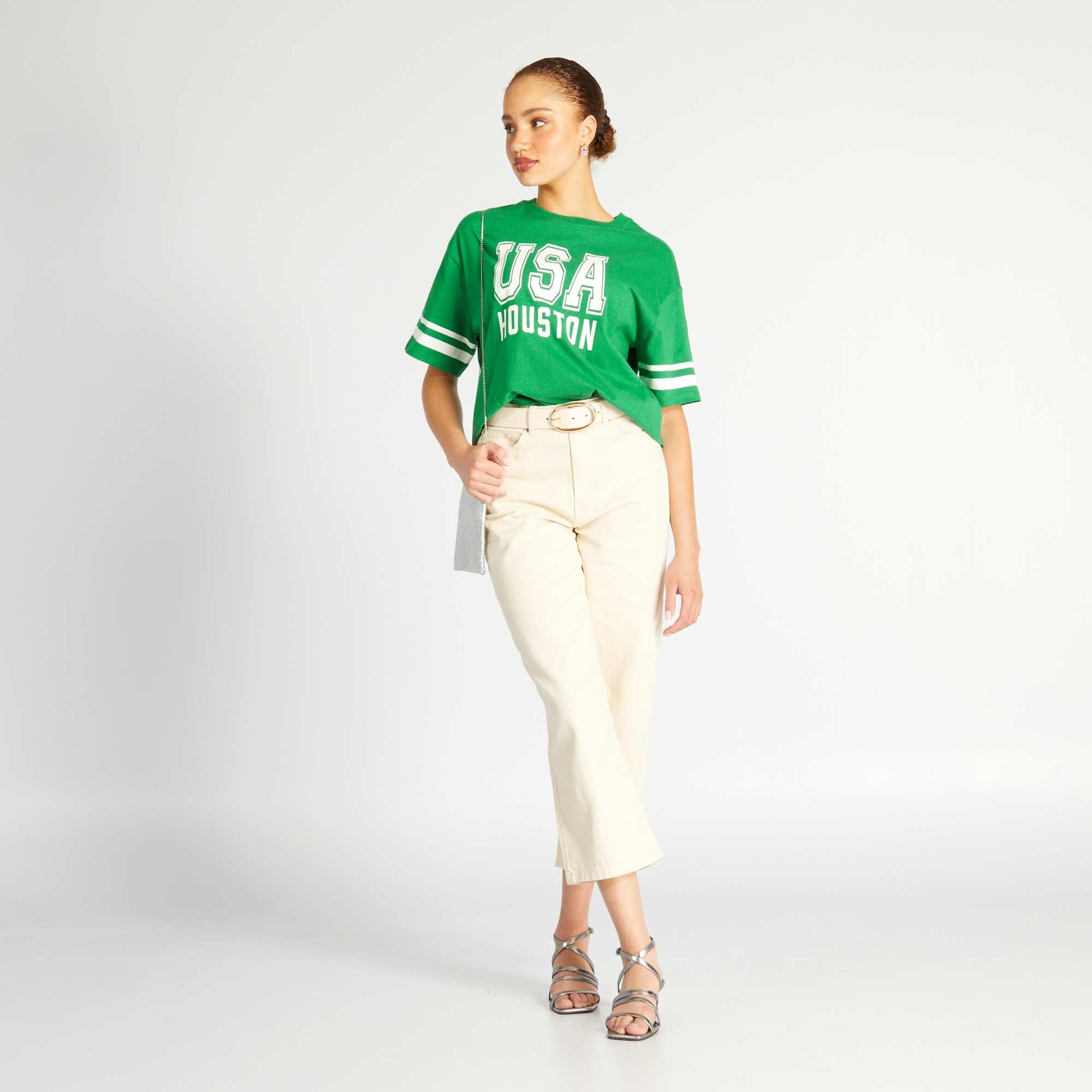 T-shirt manches courtes 'Houston' Vert