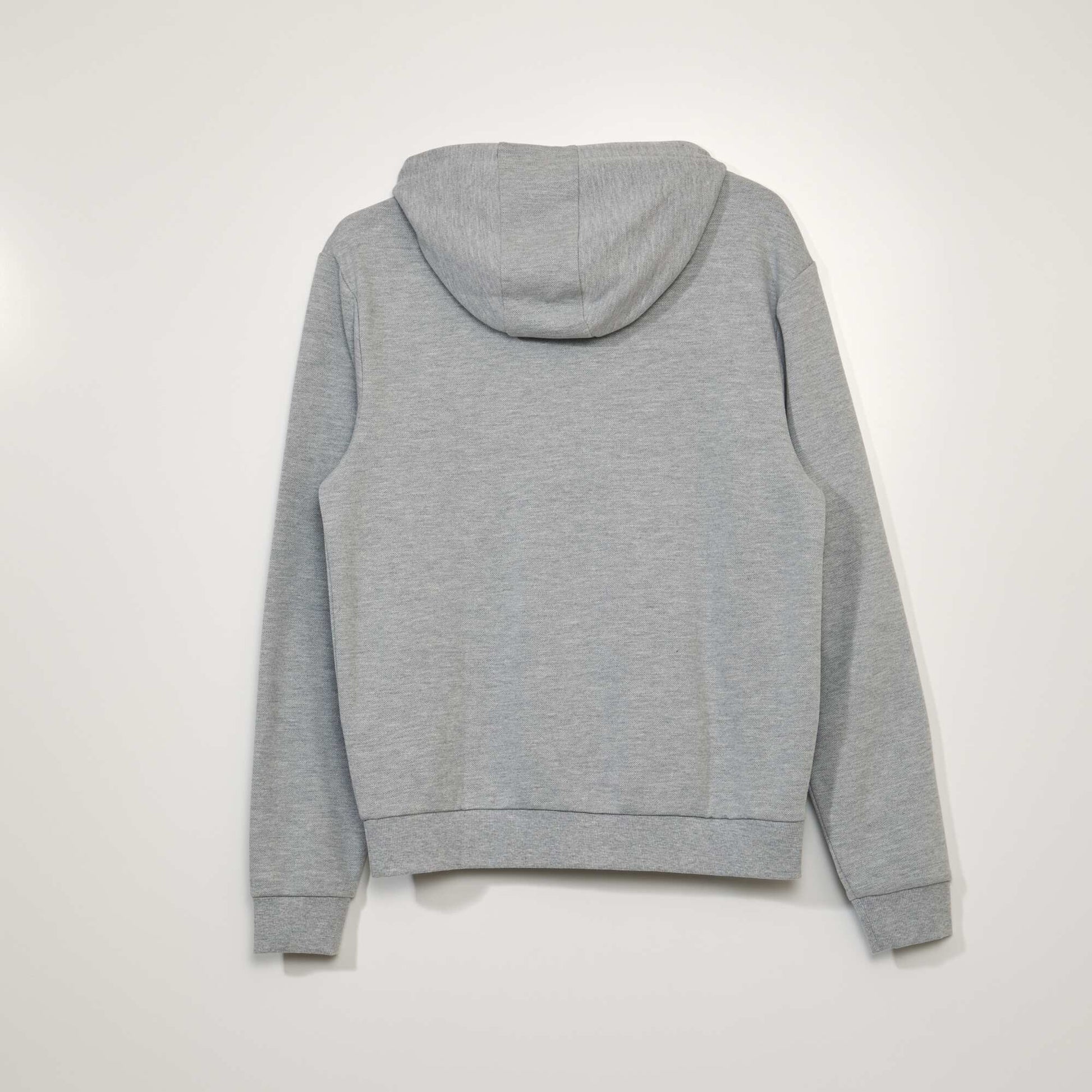 Veste en piqu de coton Gris