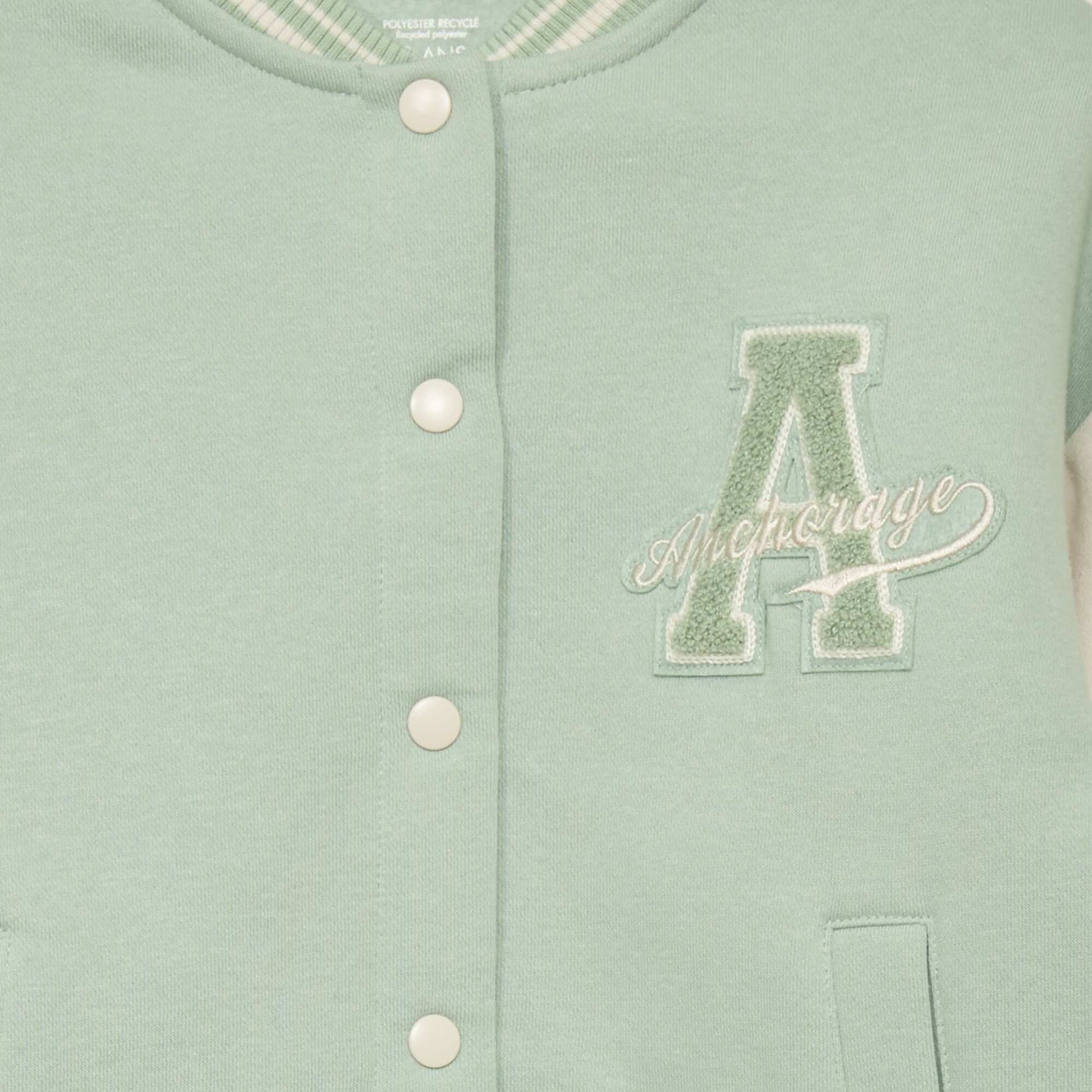Veste esprit campus Vert
