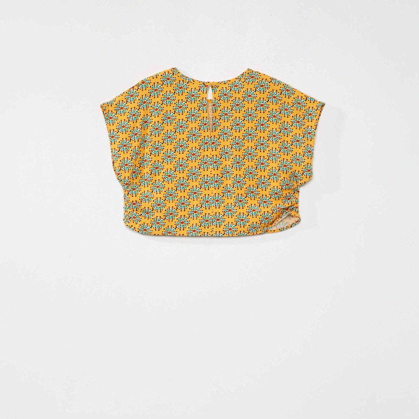 Blouse motifs Jaune