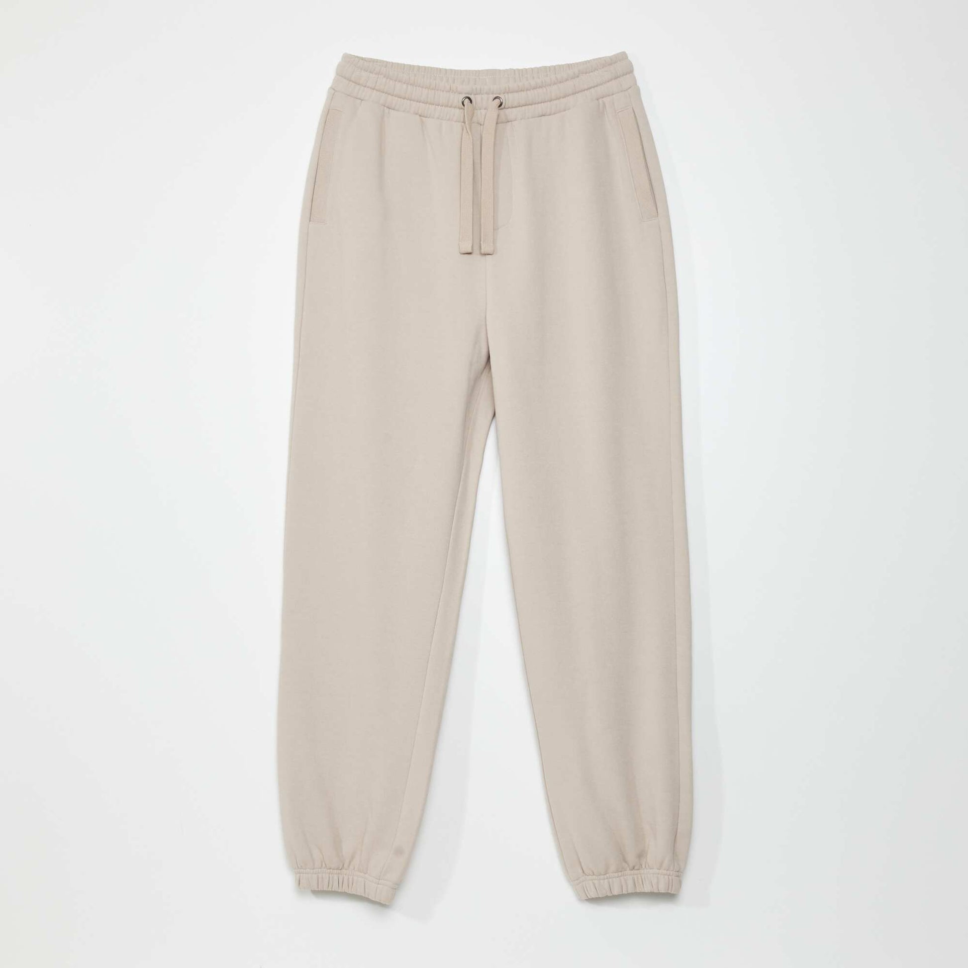 Pantalon de jogging beige