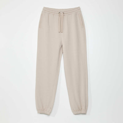 Pantalon de jogging beige