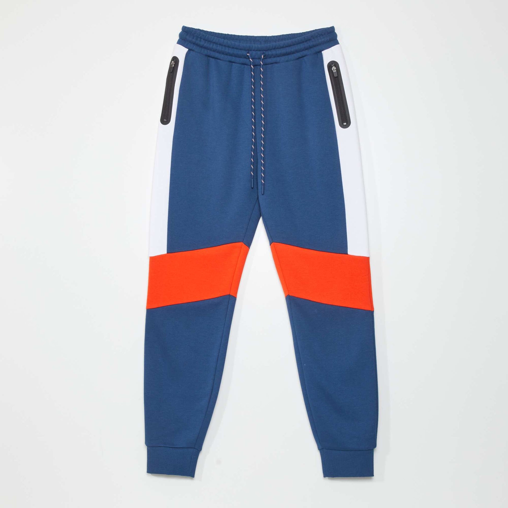 Pantalon de jogging en molleton Bleu