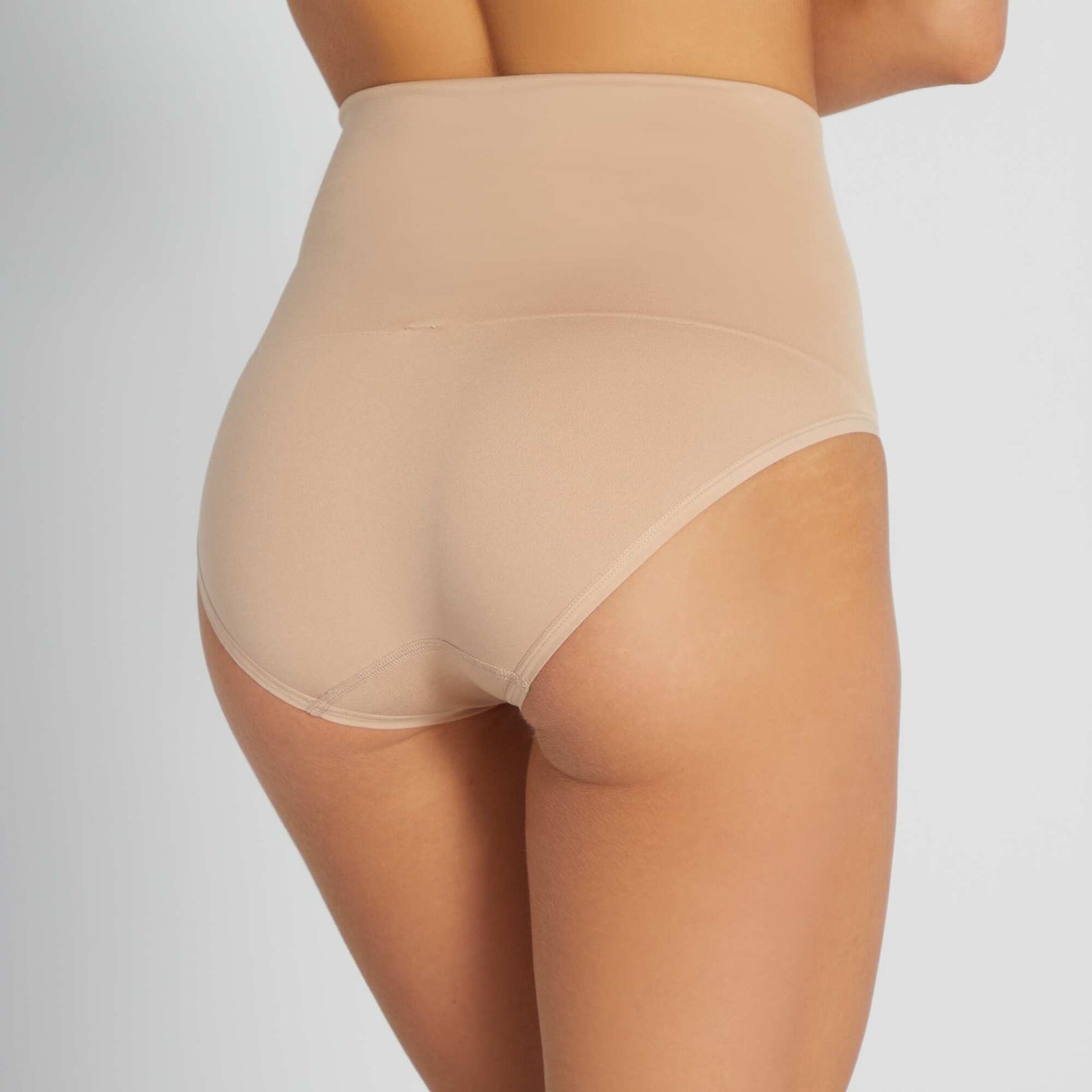 Culotte taille haute gainant Beige