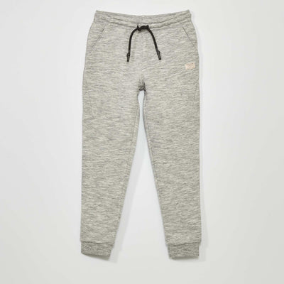 Jogging en molleton Gris