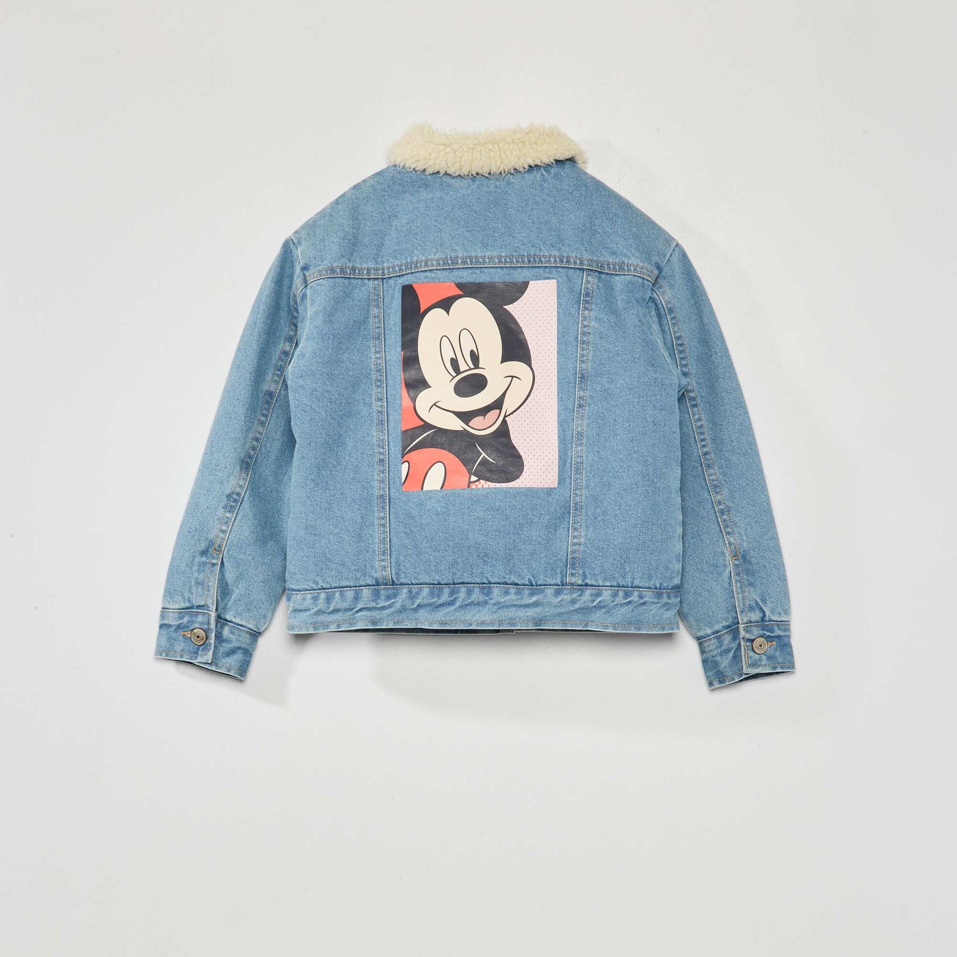 Veste en denim 'Mickey Mouse' Bleu