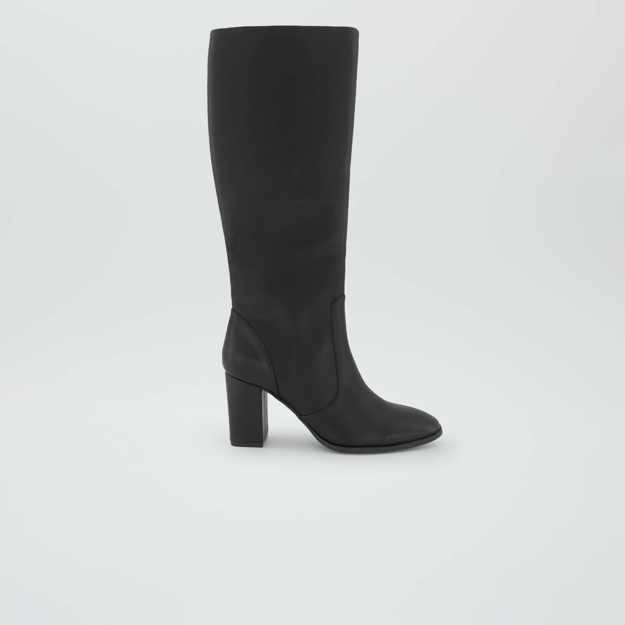 Bottes hautes talons noir Kiabi Algerie