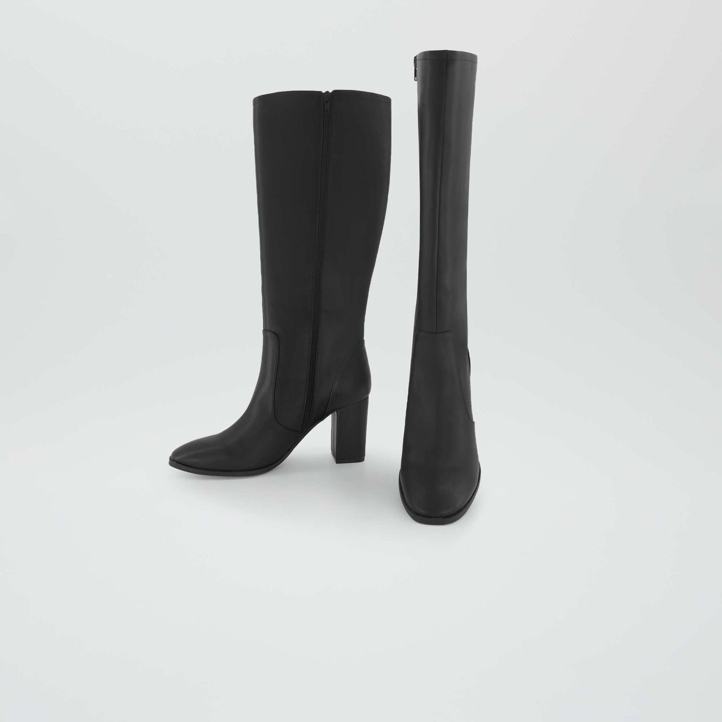 Bottes hautes talons noir