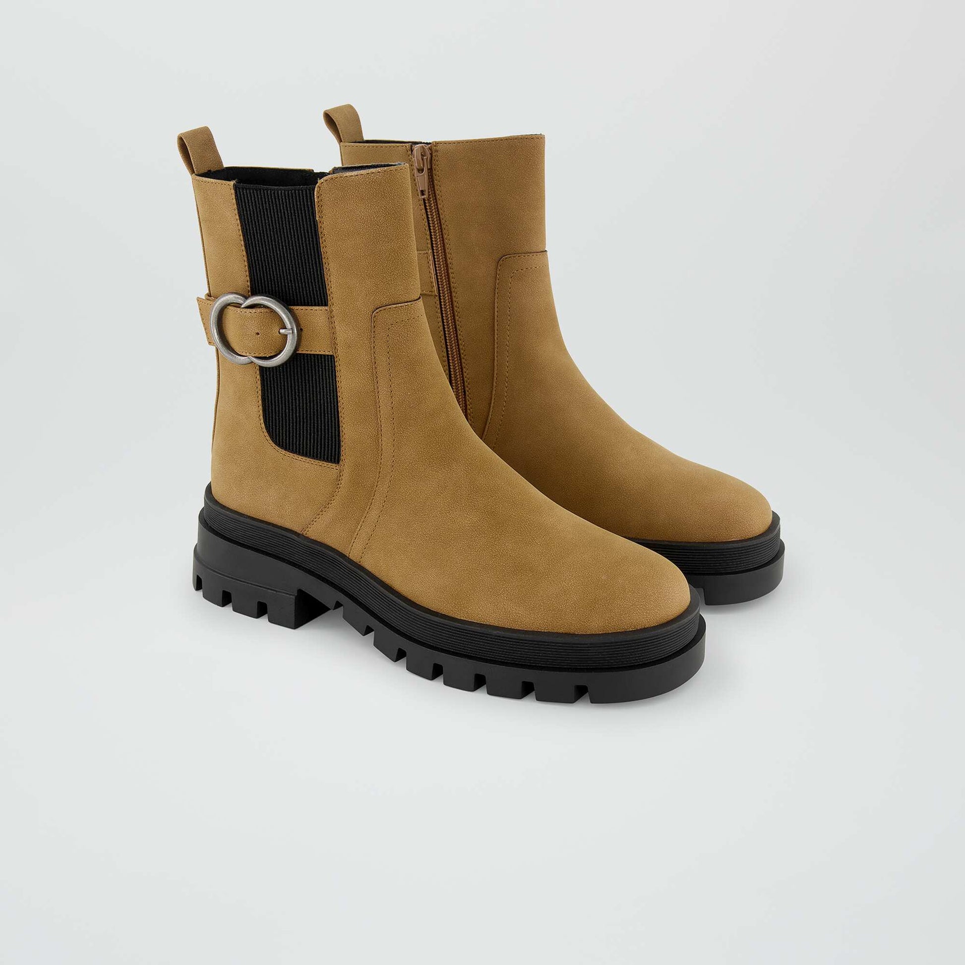 Boots type chelsea Marron