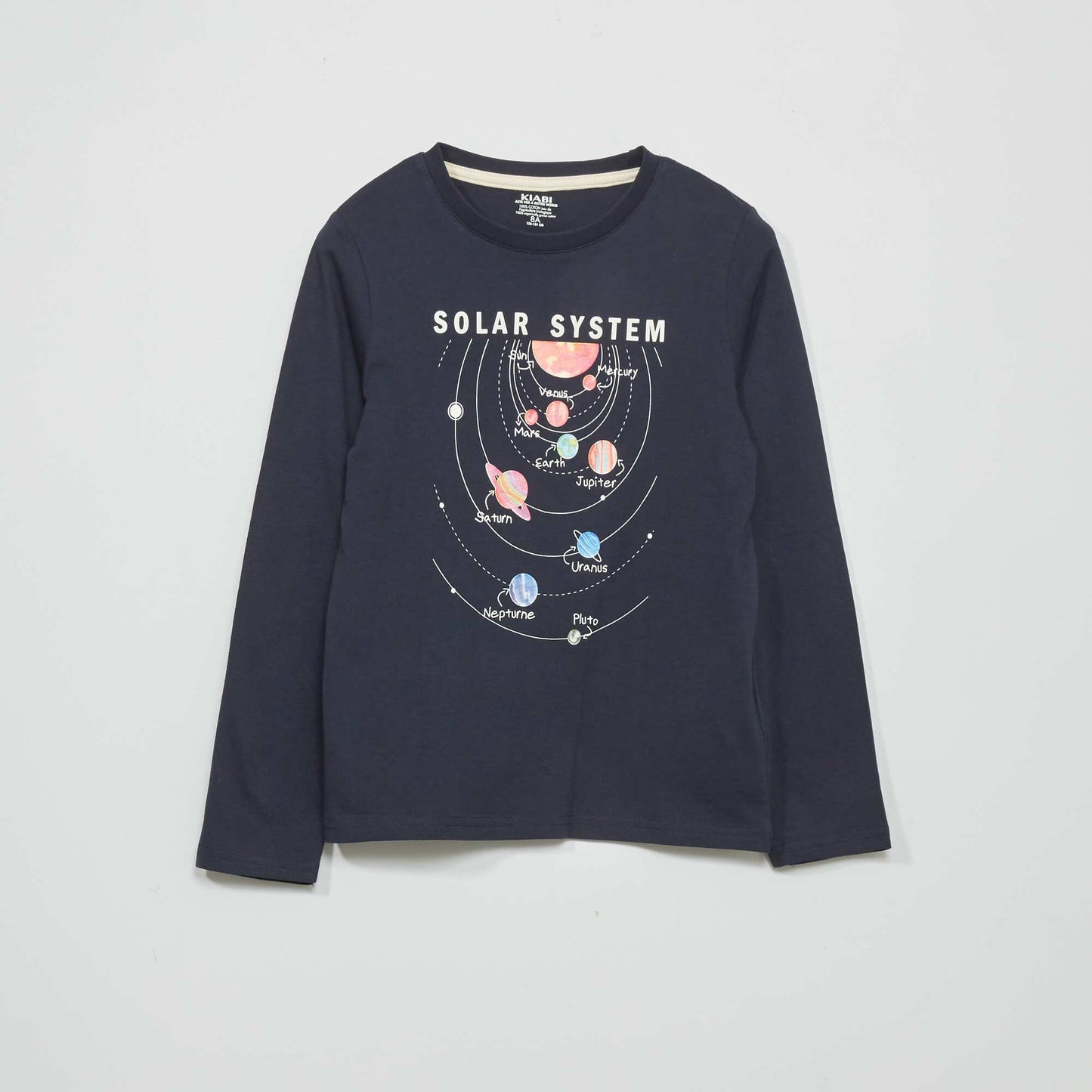 T-shirt imprim Bleu
