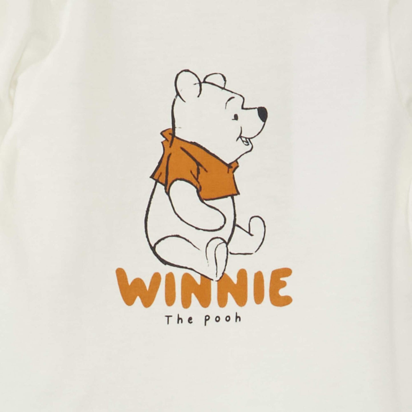 Tee-shirt 'Disney' manches longues Blanc 'Winnie'