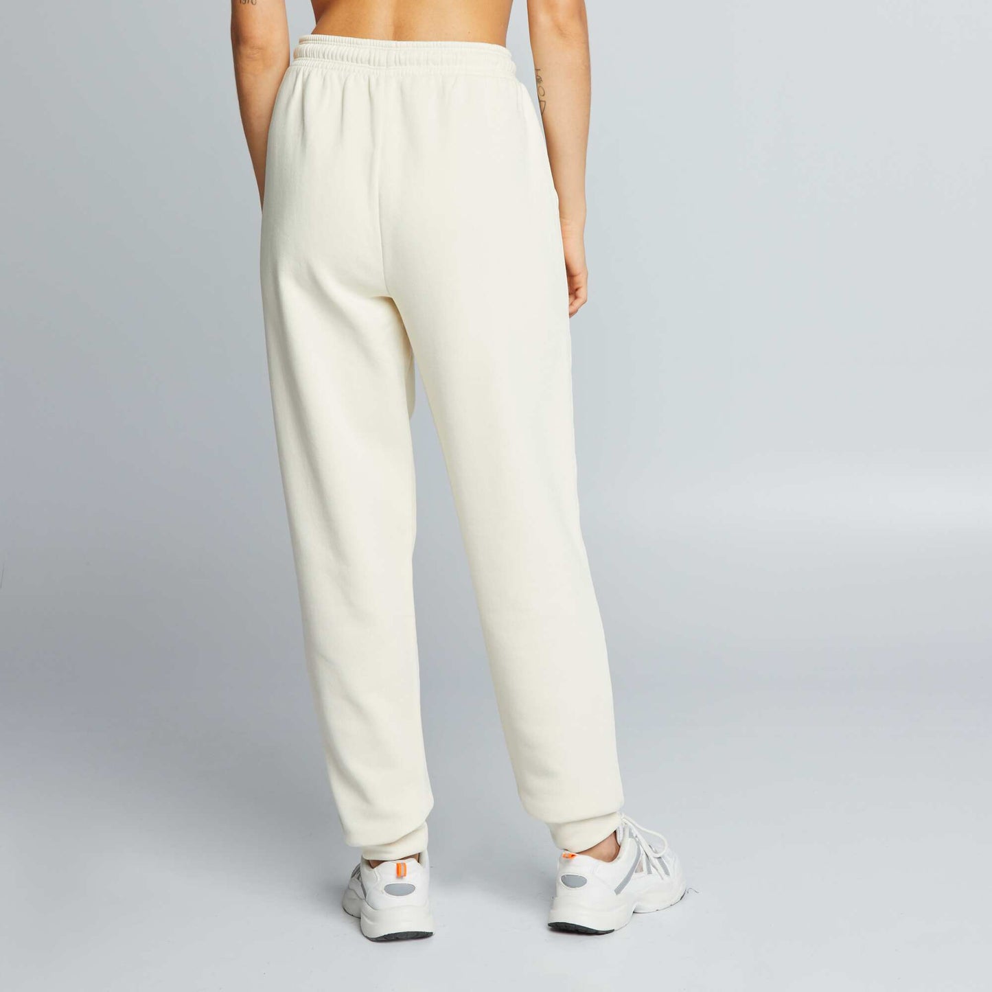 Pantalon de jogging beige