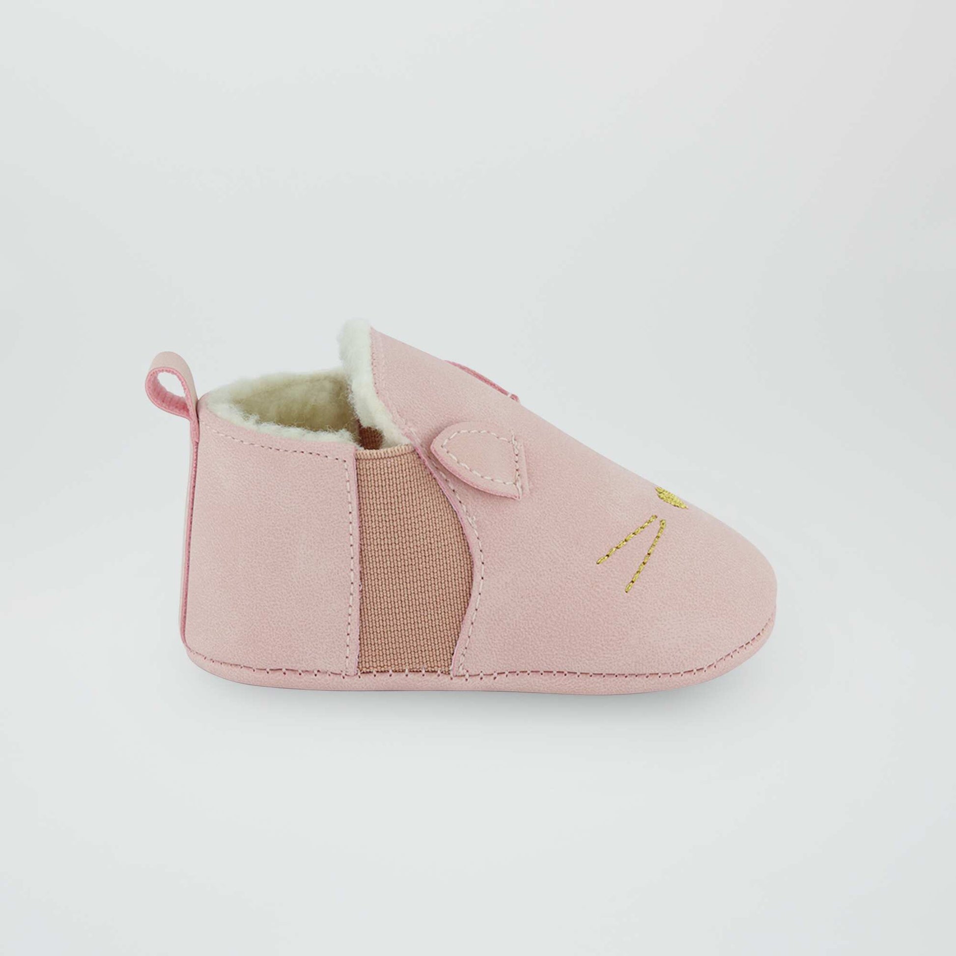 Boots fourr es Rose