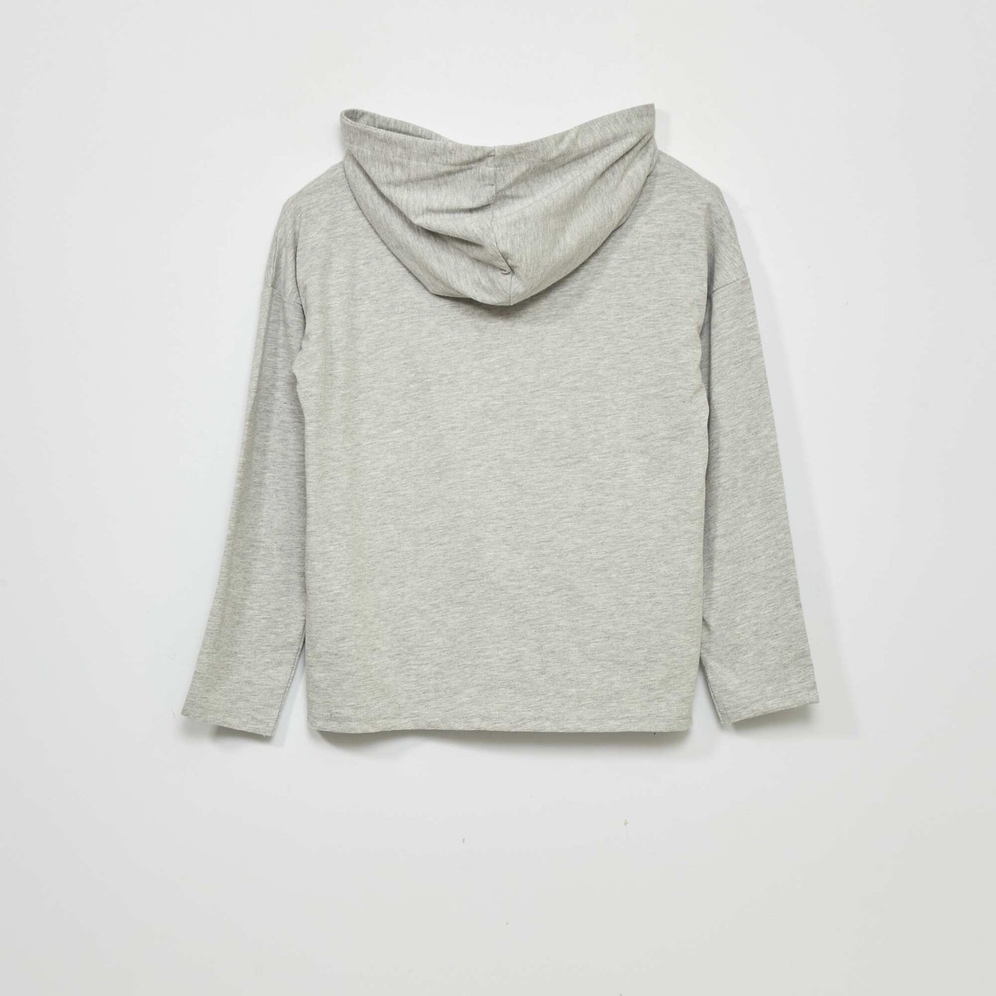 T-shirt capuche Gris