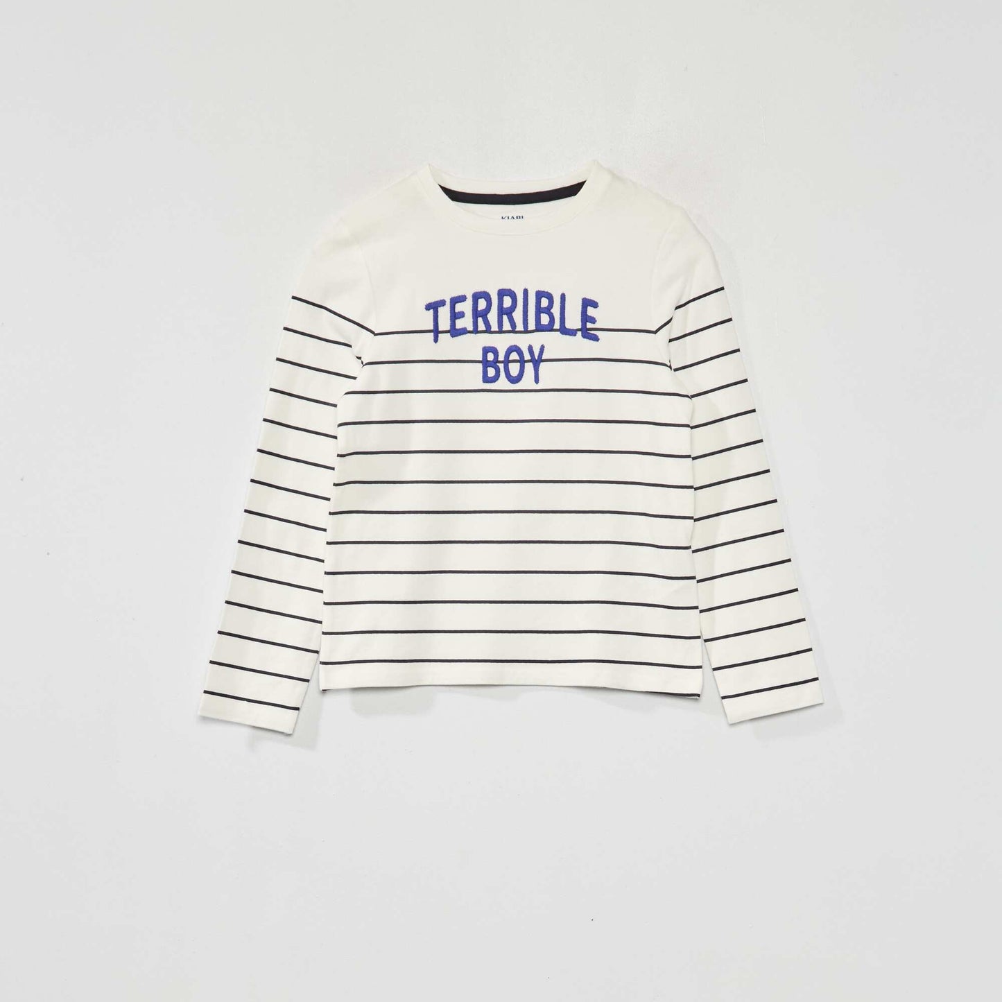 T-shirt en maille jersey 'Terrible boy' Blanc