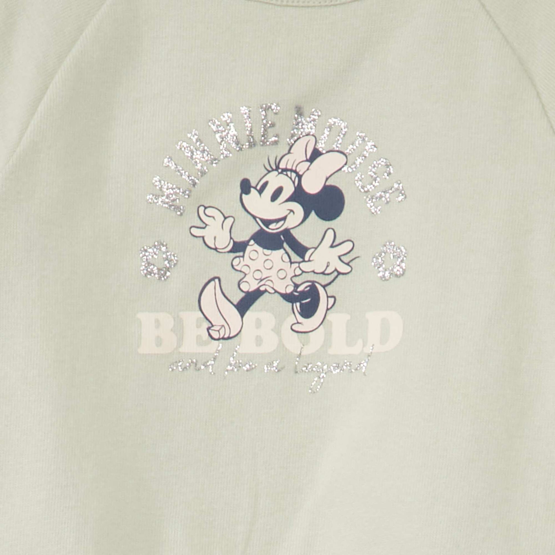 Sweat en jersey 'Minnie' Vert Minnie