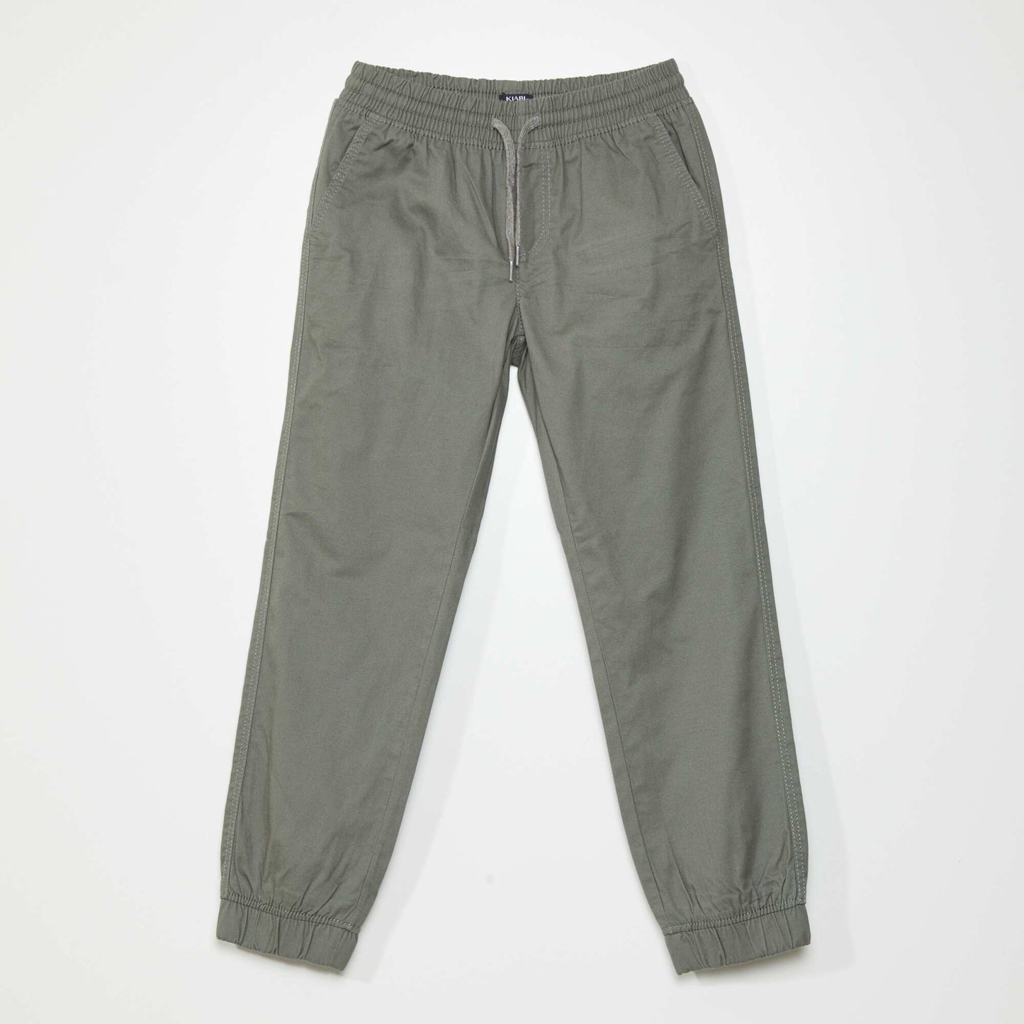 Pantalon Jogger en twill Gris