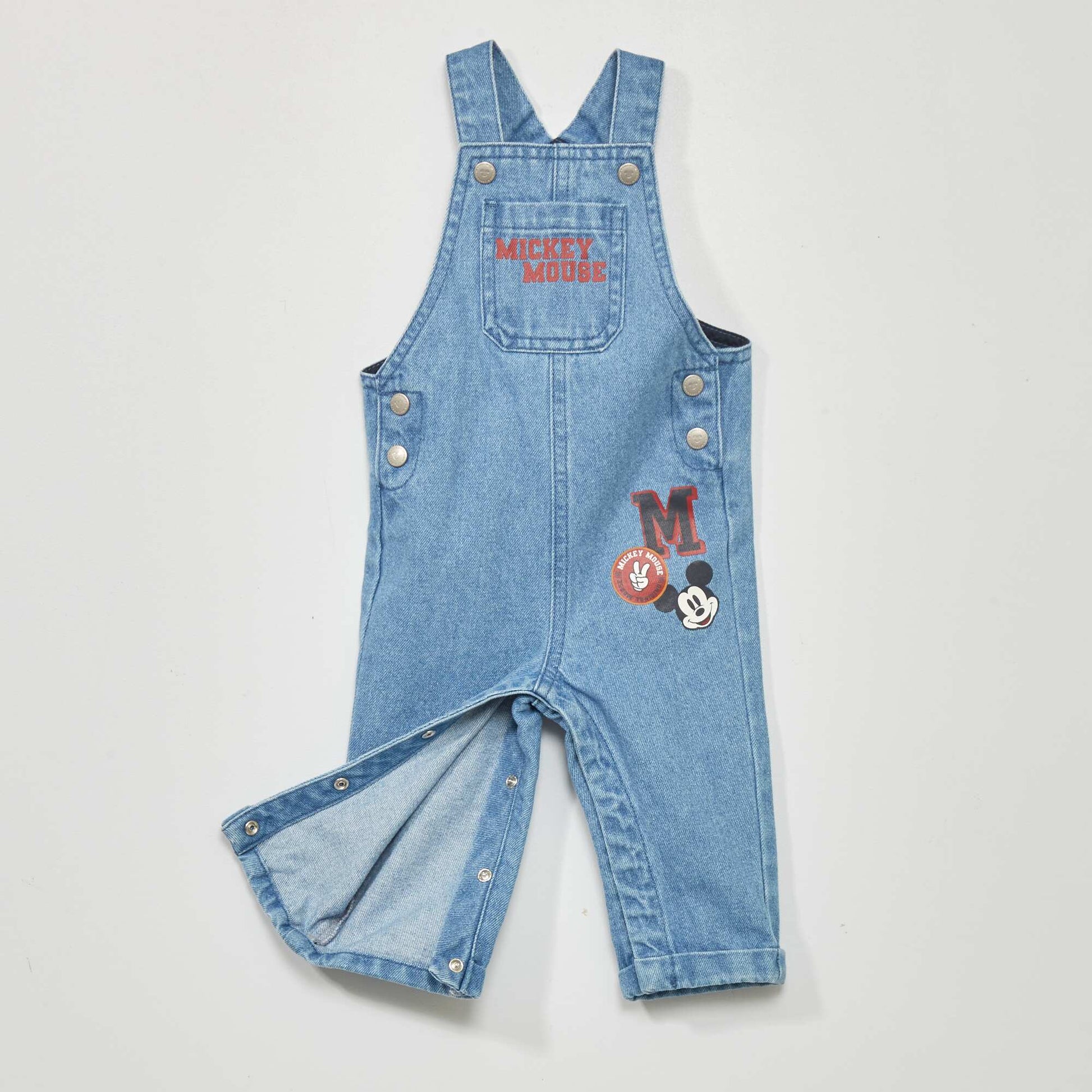 Salopette en jean 'Mickey' 'Disney' Bleu