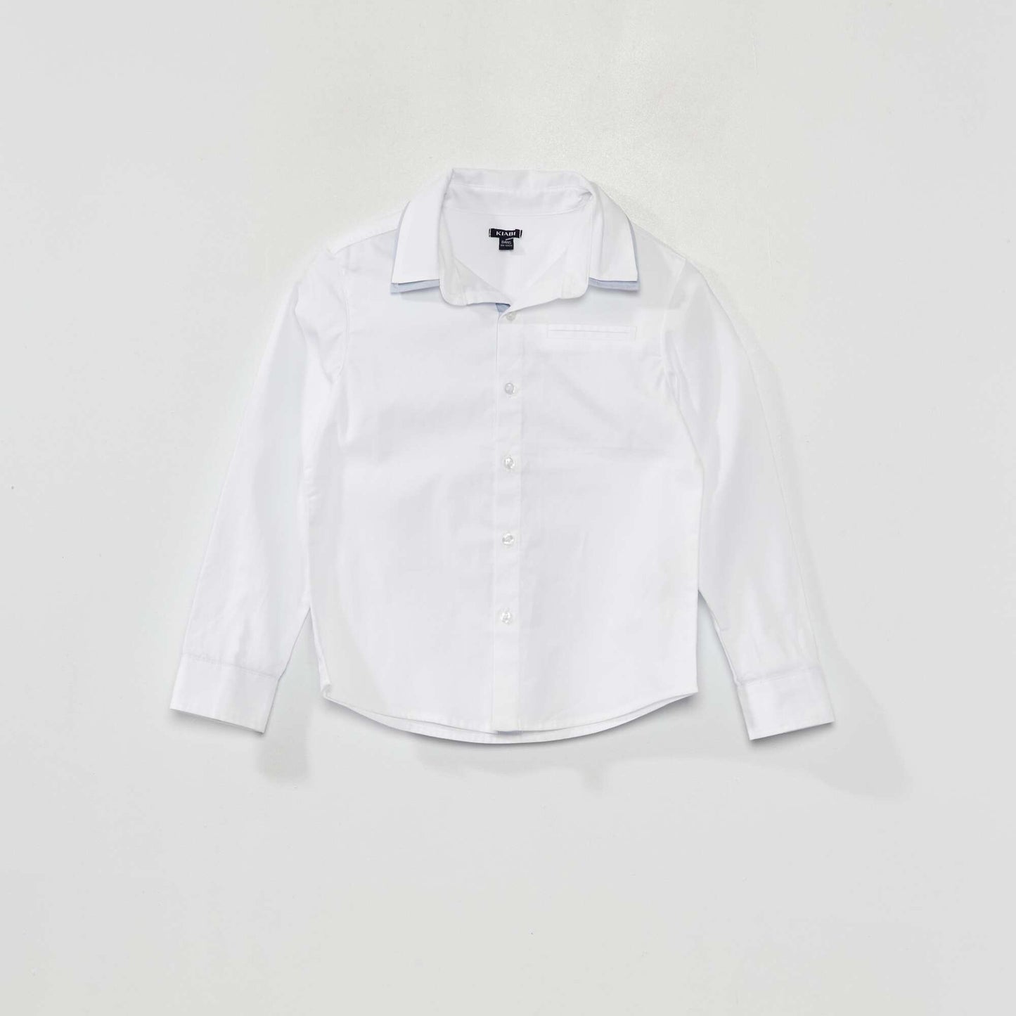 Chemise manches longues blanc