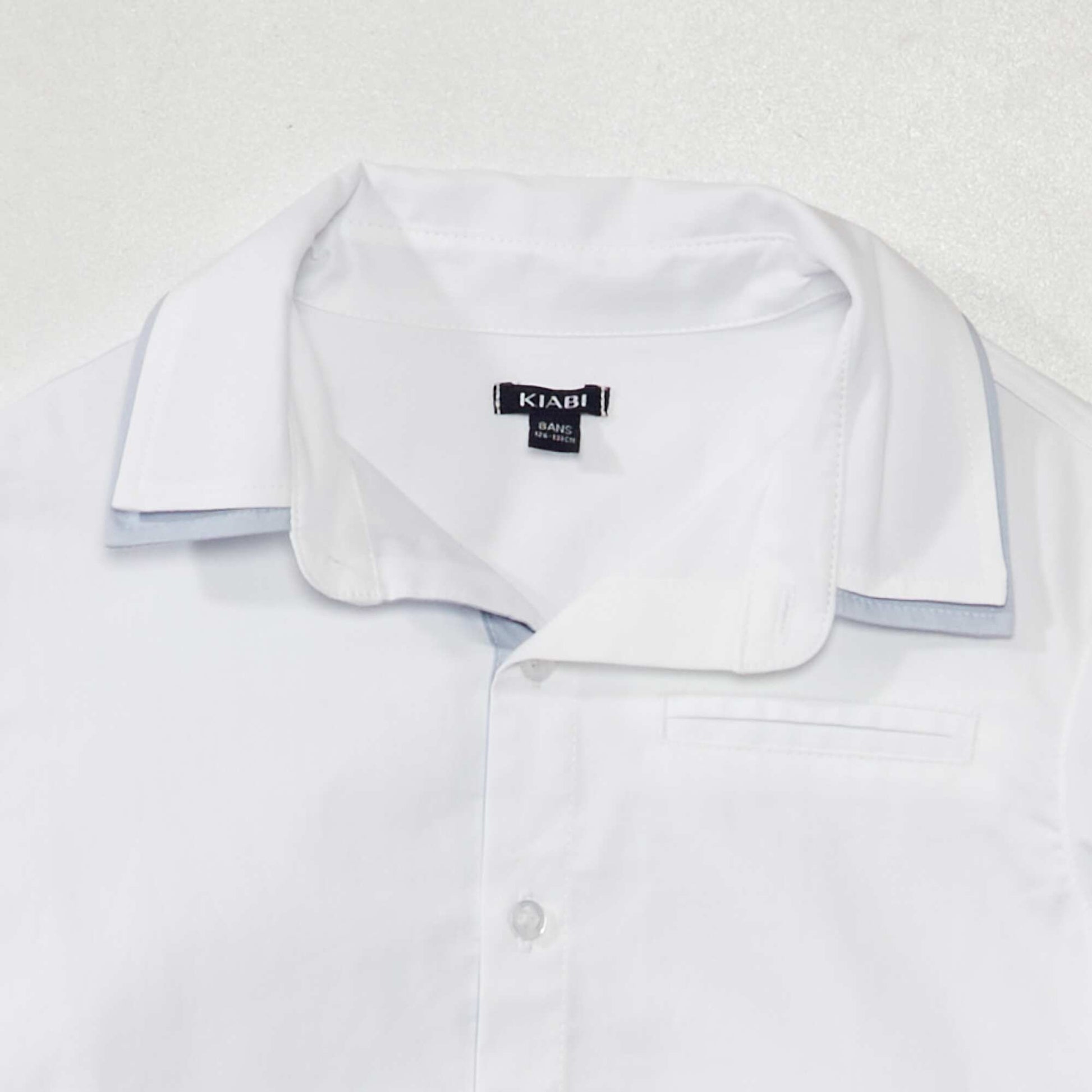 Chemise manches longues blanc