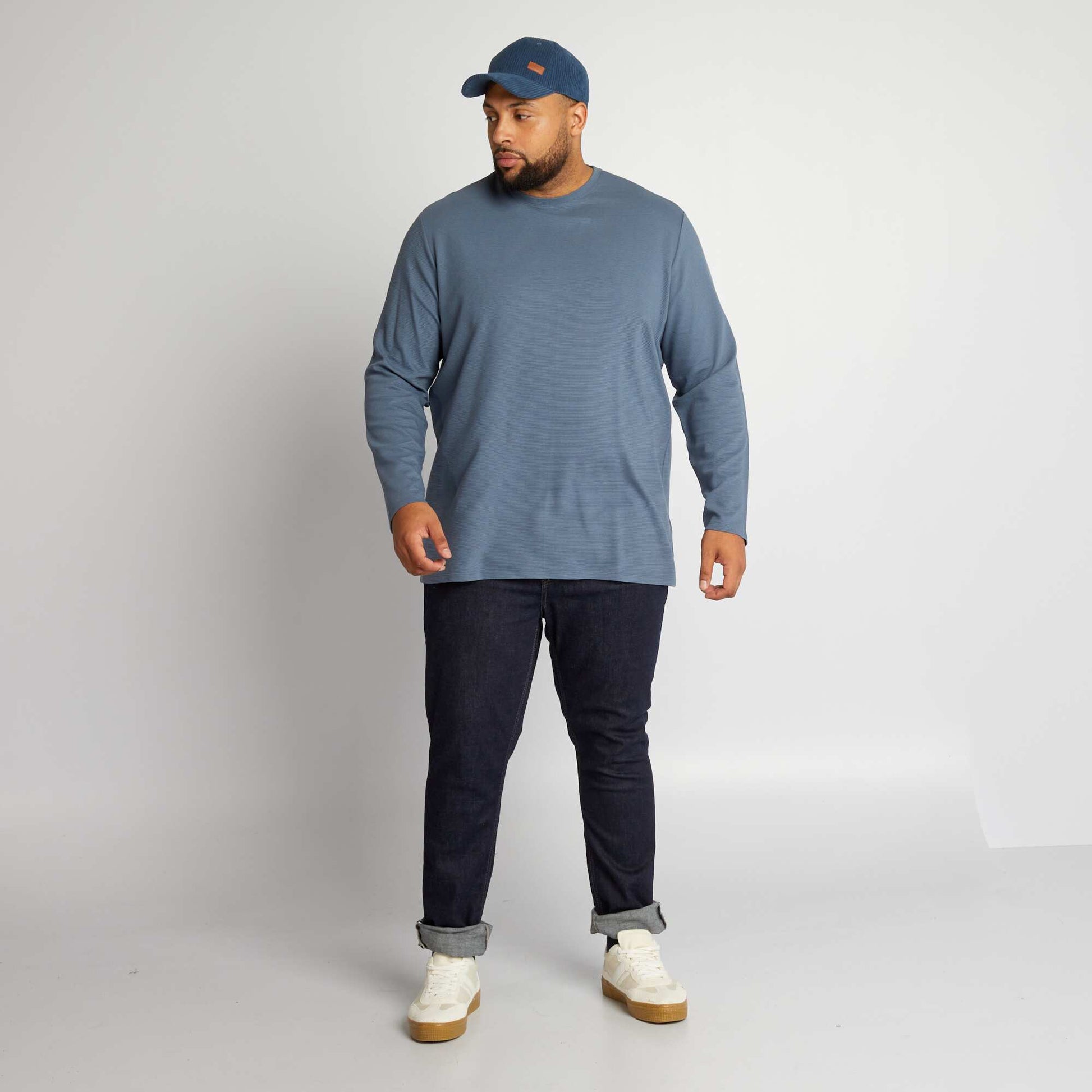 T-shirt en jersey c t le Bleu