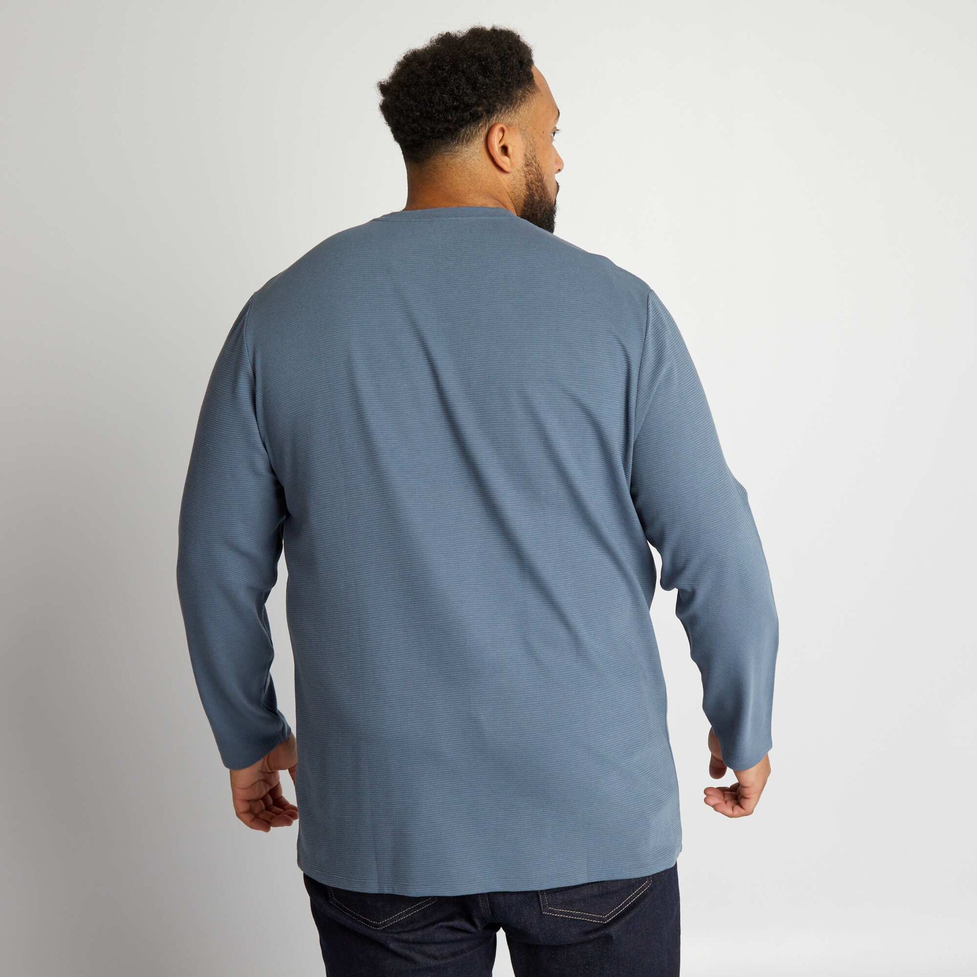 T-shirt en jersey c t le Bleu