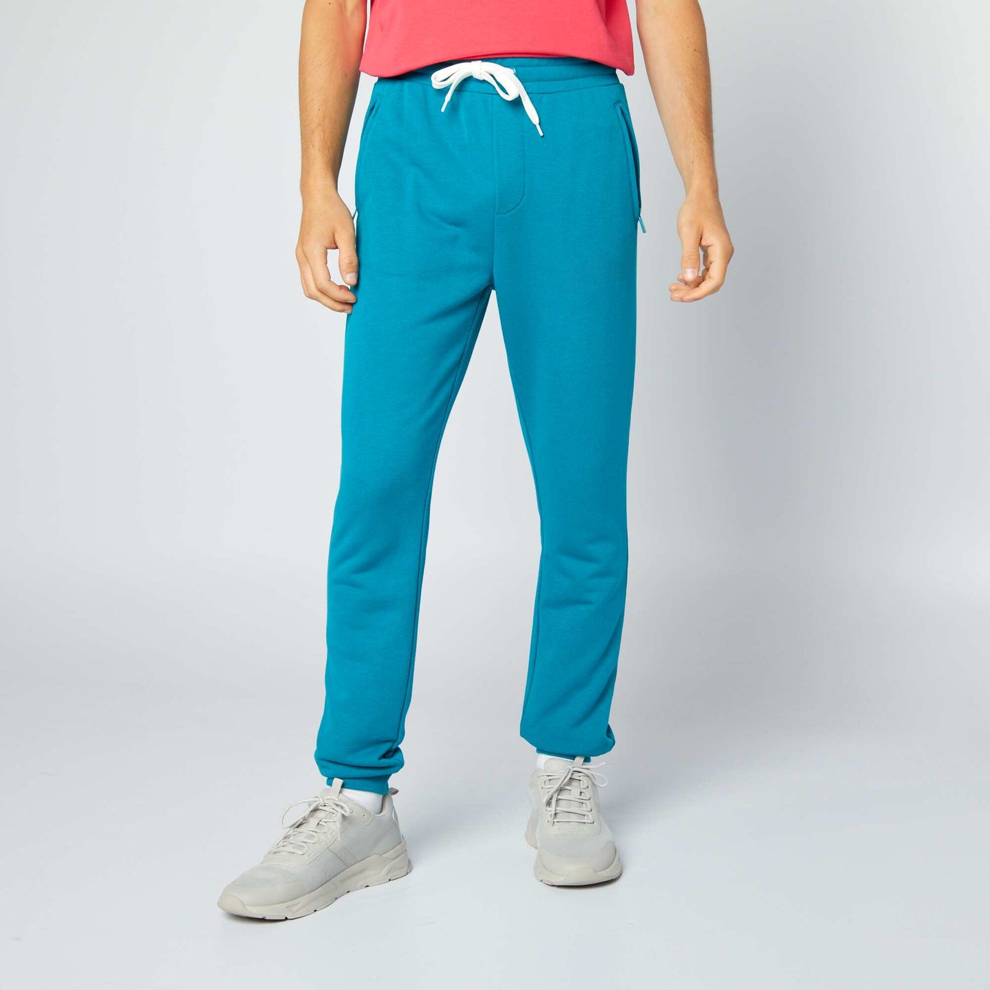 Pantalon de jogging en molleton Bleu