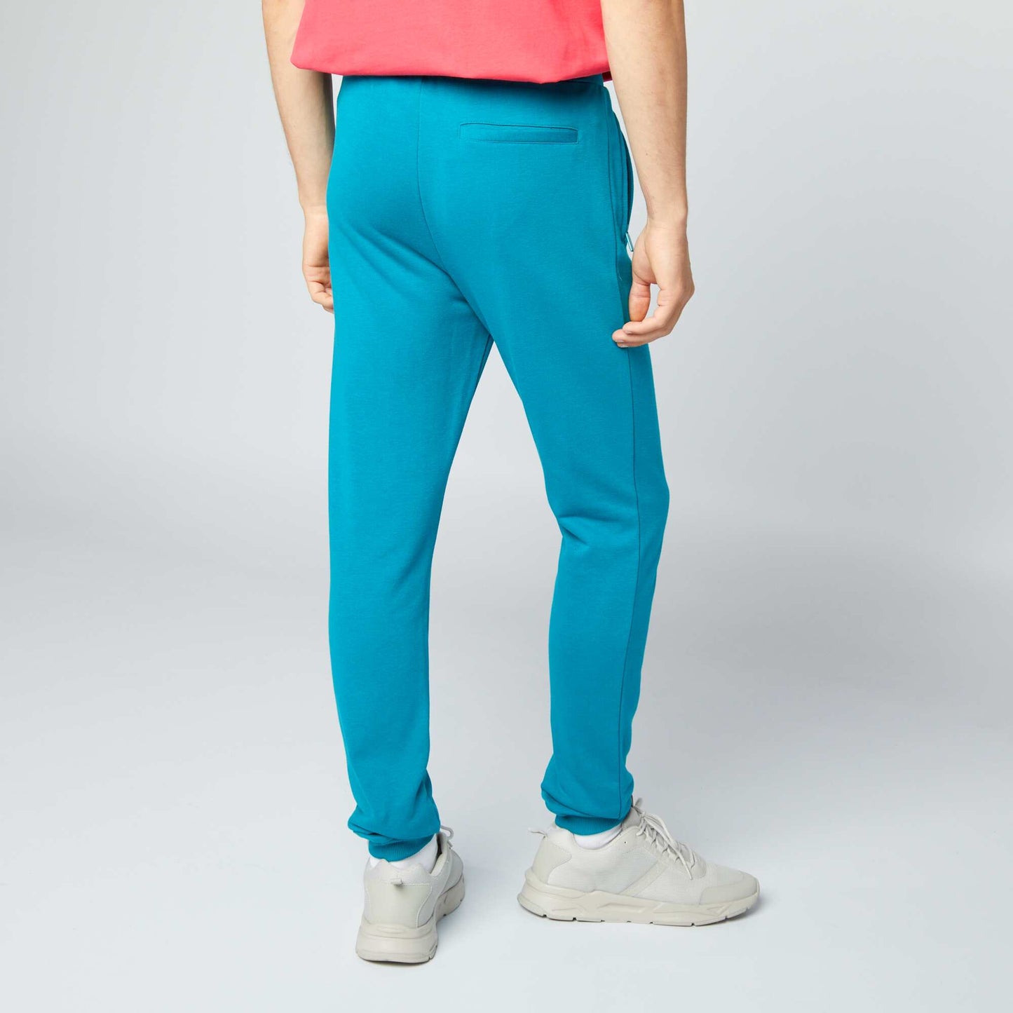 Pantalon de jogging en molleton Bleu