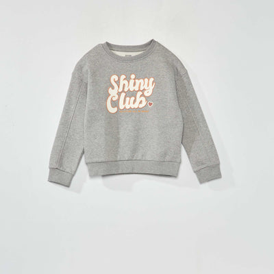 Sweat en molleton Gris