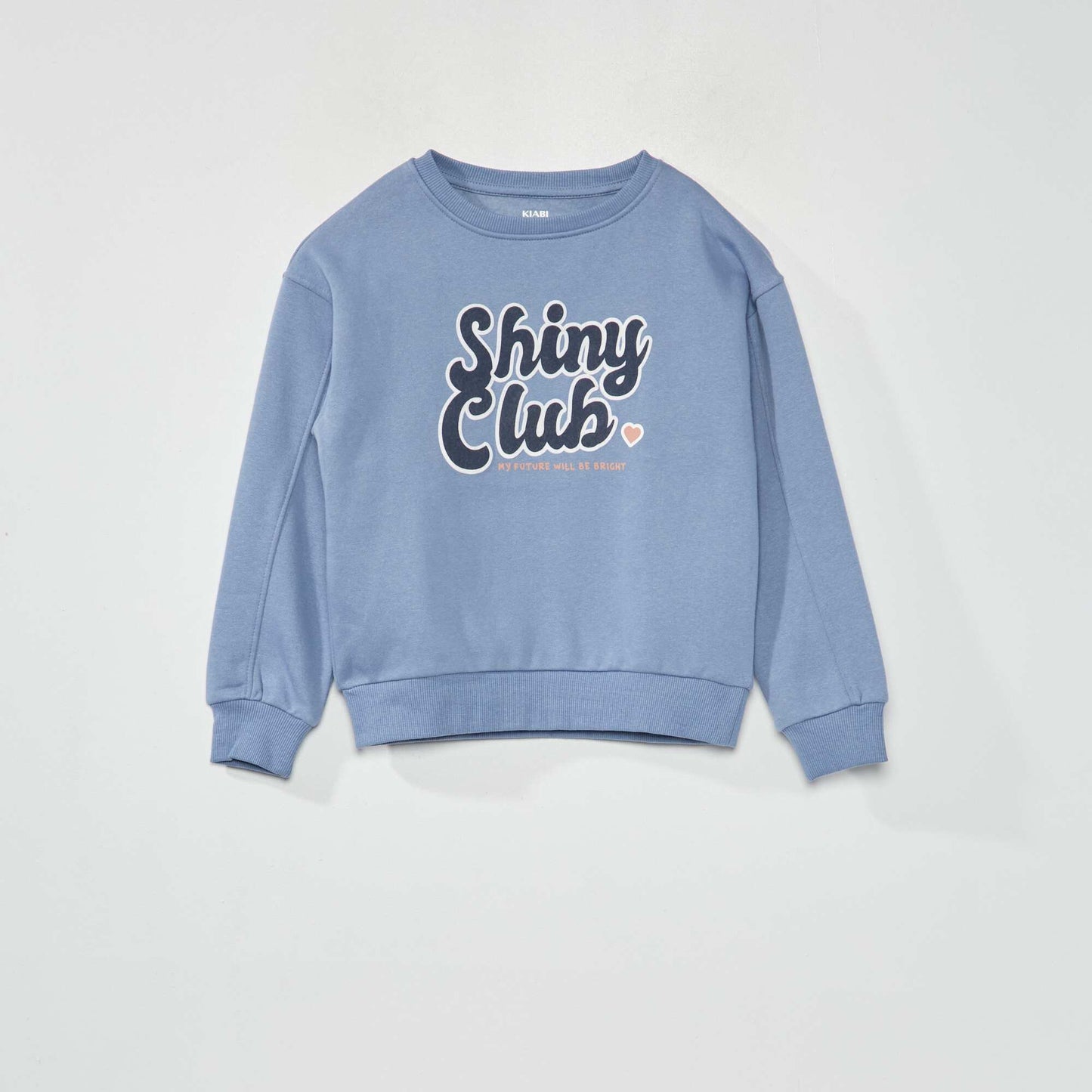 Sweat en molleton Bleu