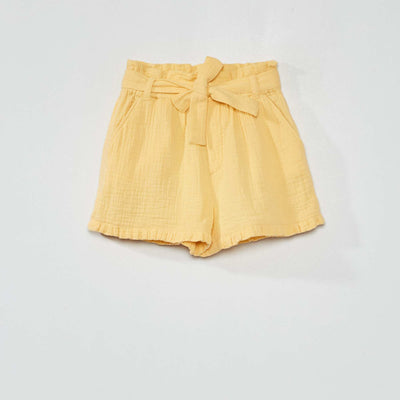 Short paperbag Jaune
