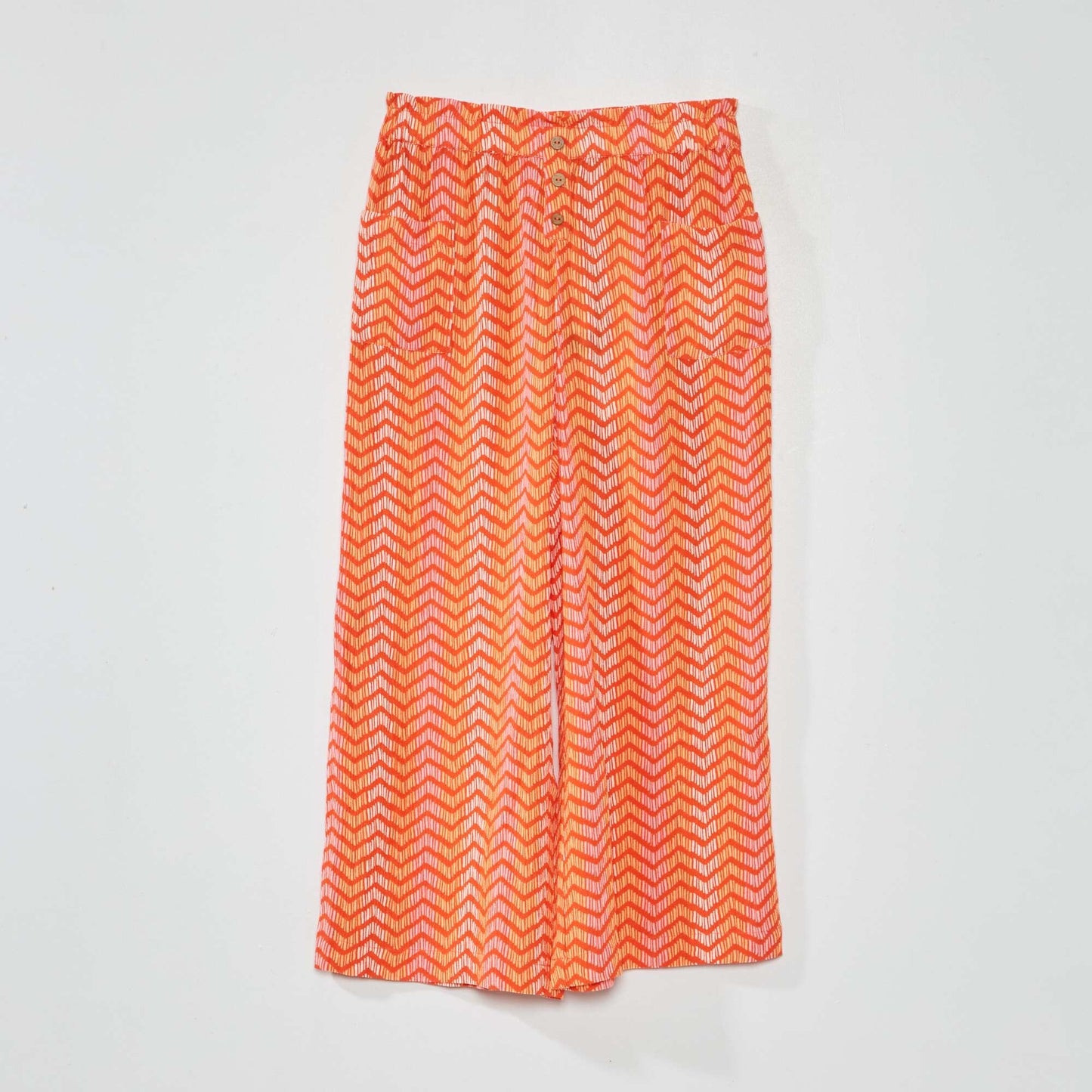 Pantalon large Orange