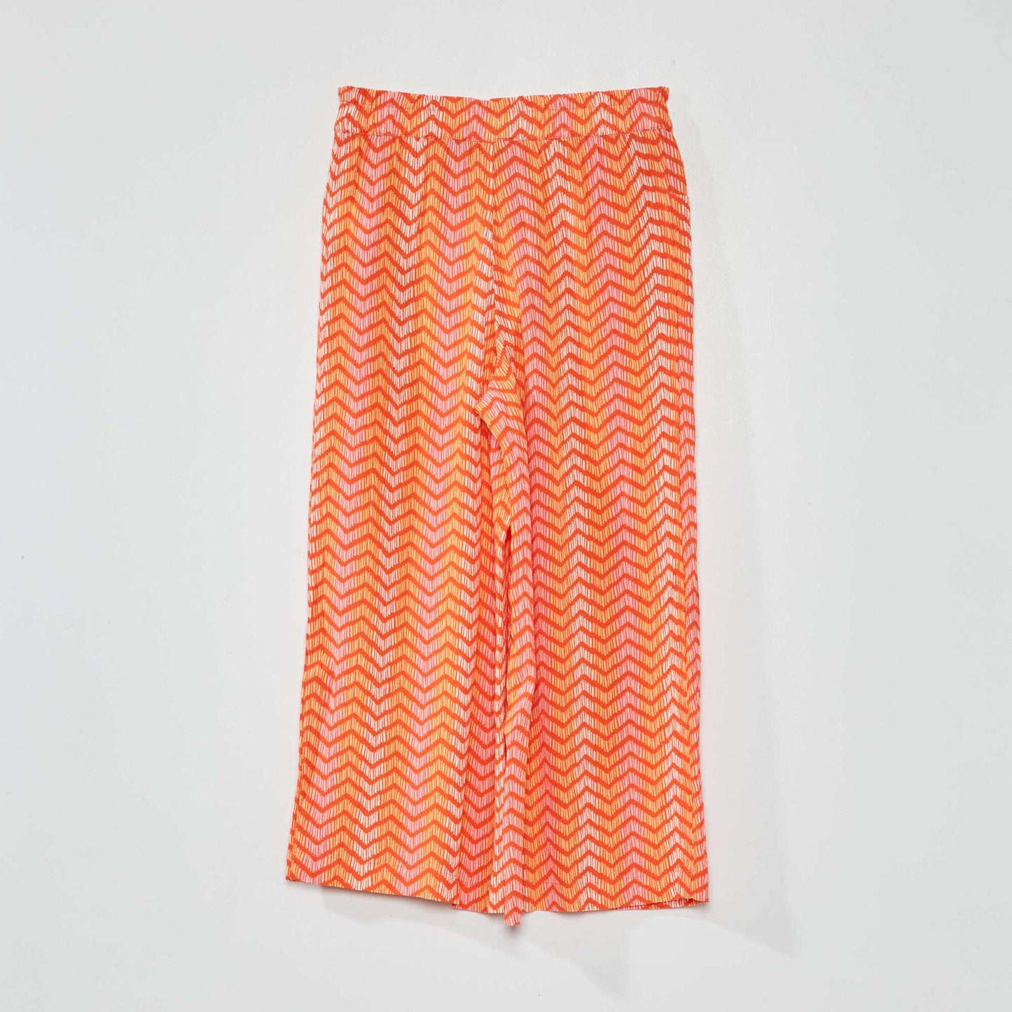 Pantalon large Orange