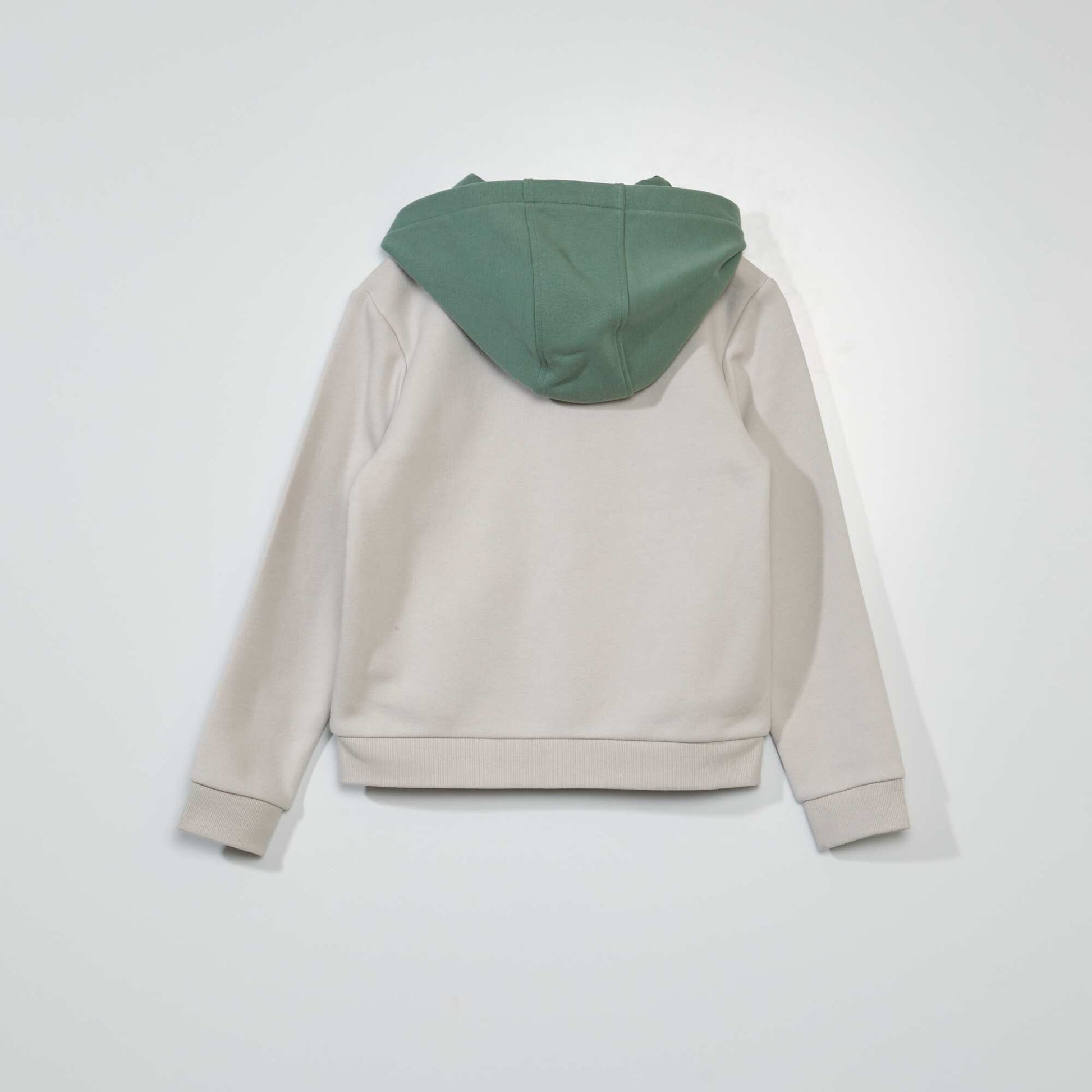 Sweat capuche Beige
