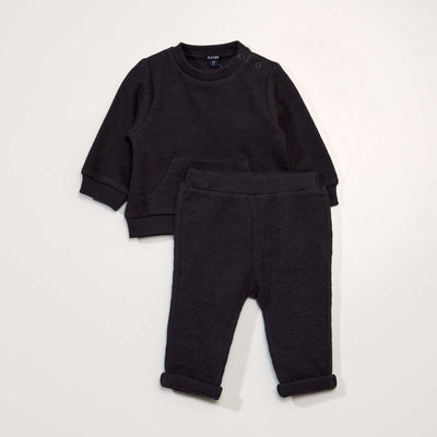 Ensemble sweat + legging c tel - 2 pi ces Gris