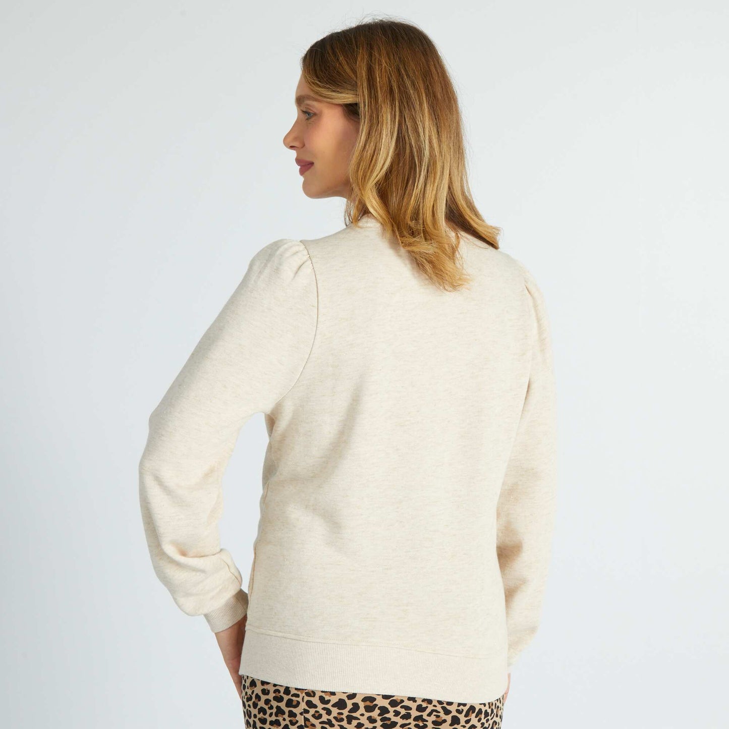 Pull d'allaitement Beige