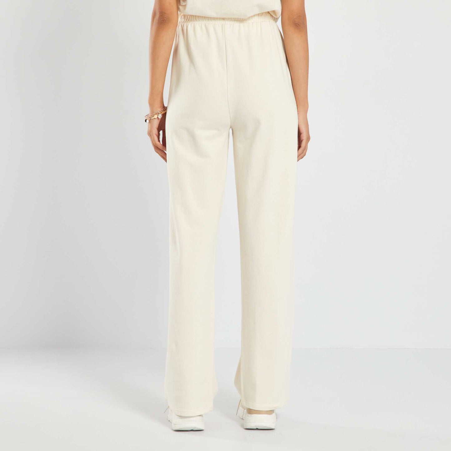 Pantalon en jersey Blanc cass