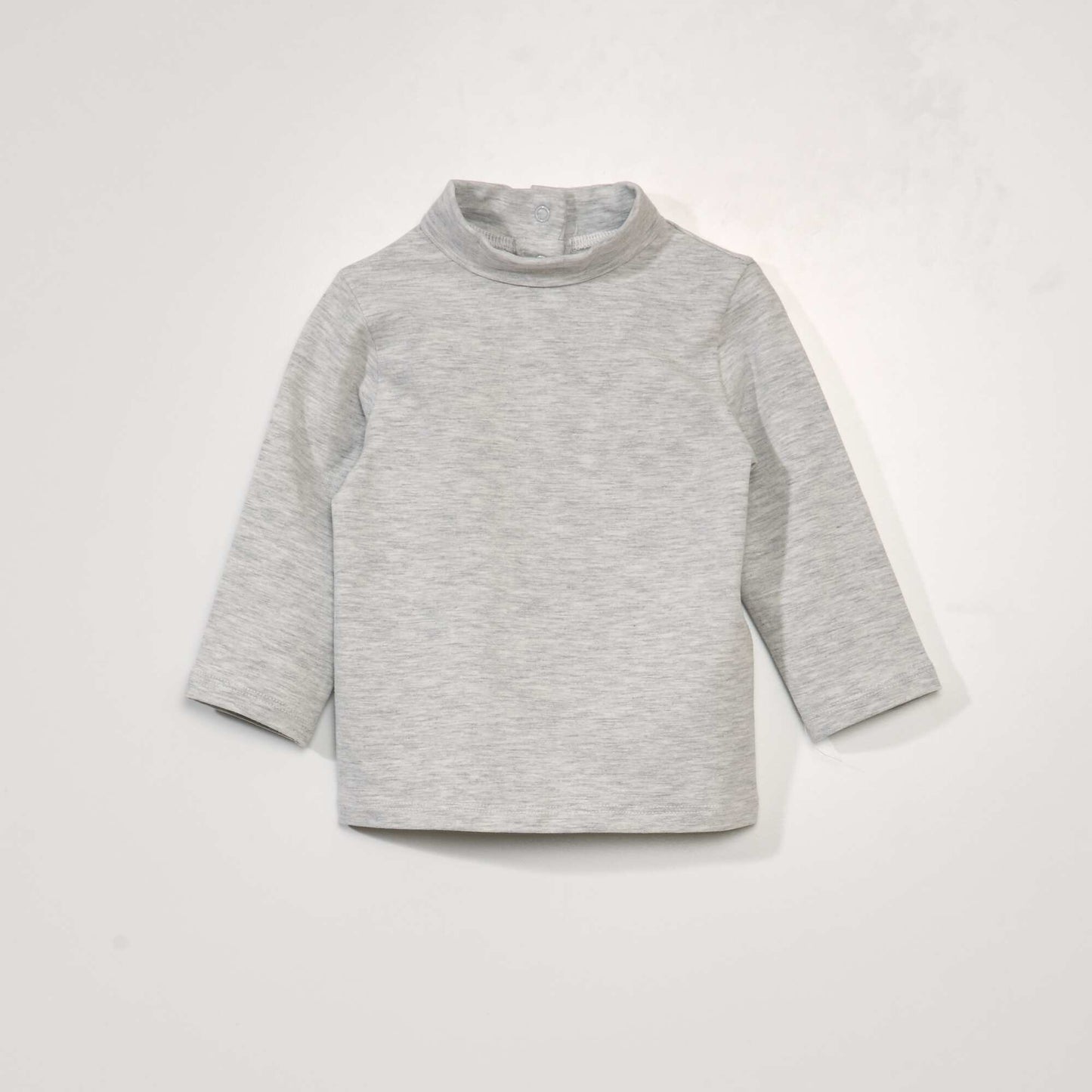 Sous pull uni en jersey Gris