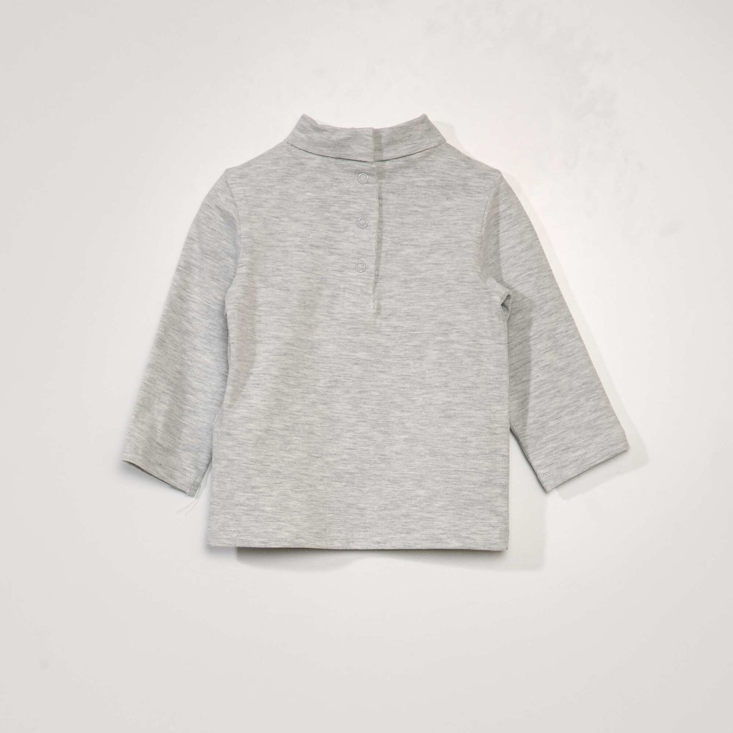 Sous pull uni en jersey Gris