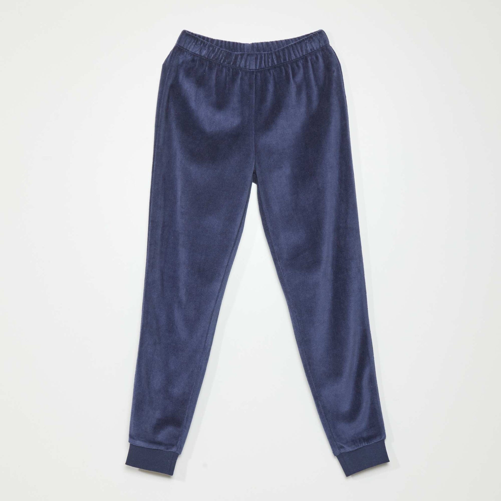 Pyjama le velours - 2 pi ces Gris