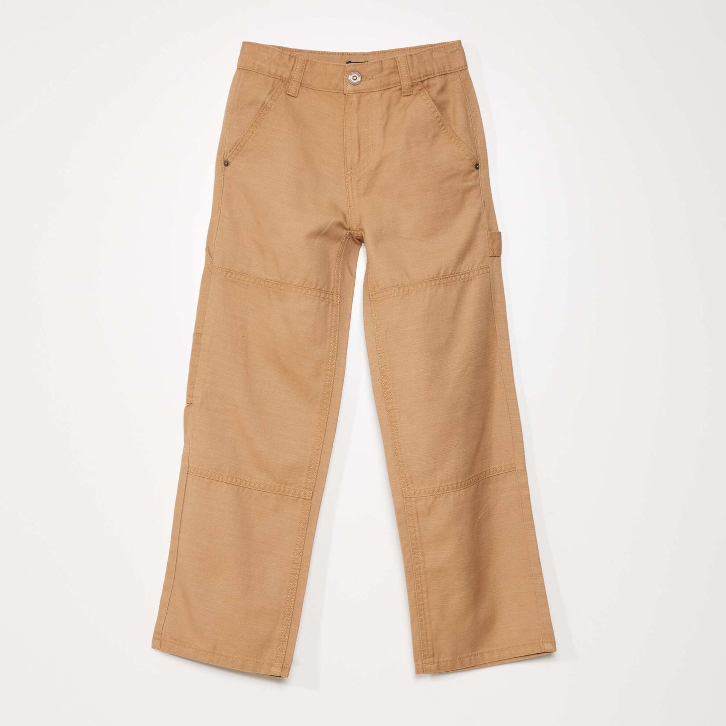 Pantalon carpenter style workwear Beige