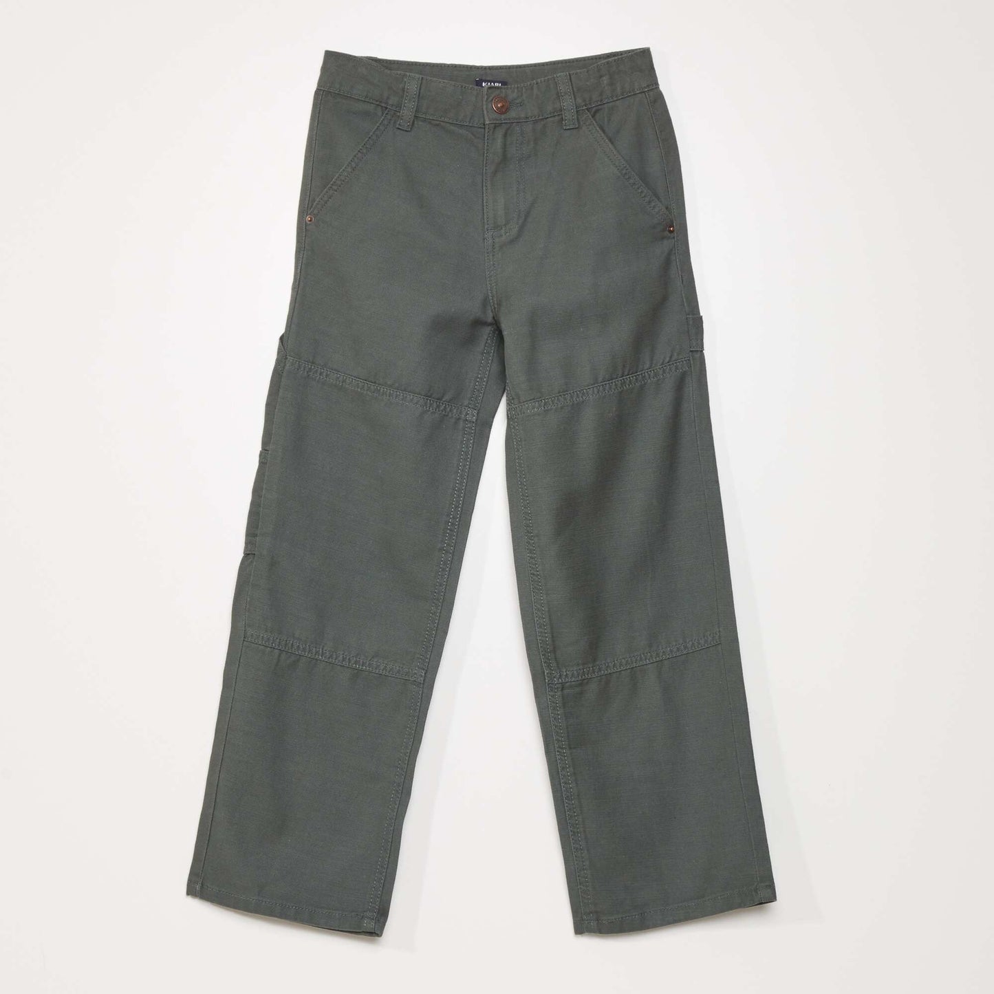 Pantalon carpenter style workwear Vert