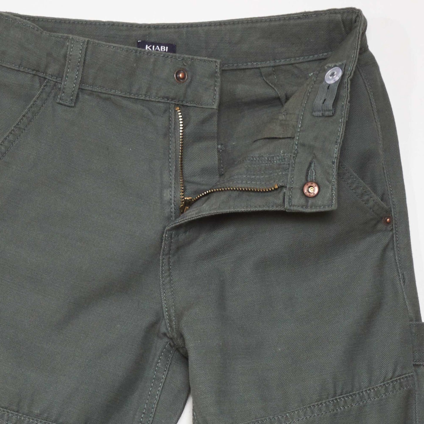 Pantalon carpenter style workwear Vert