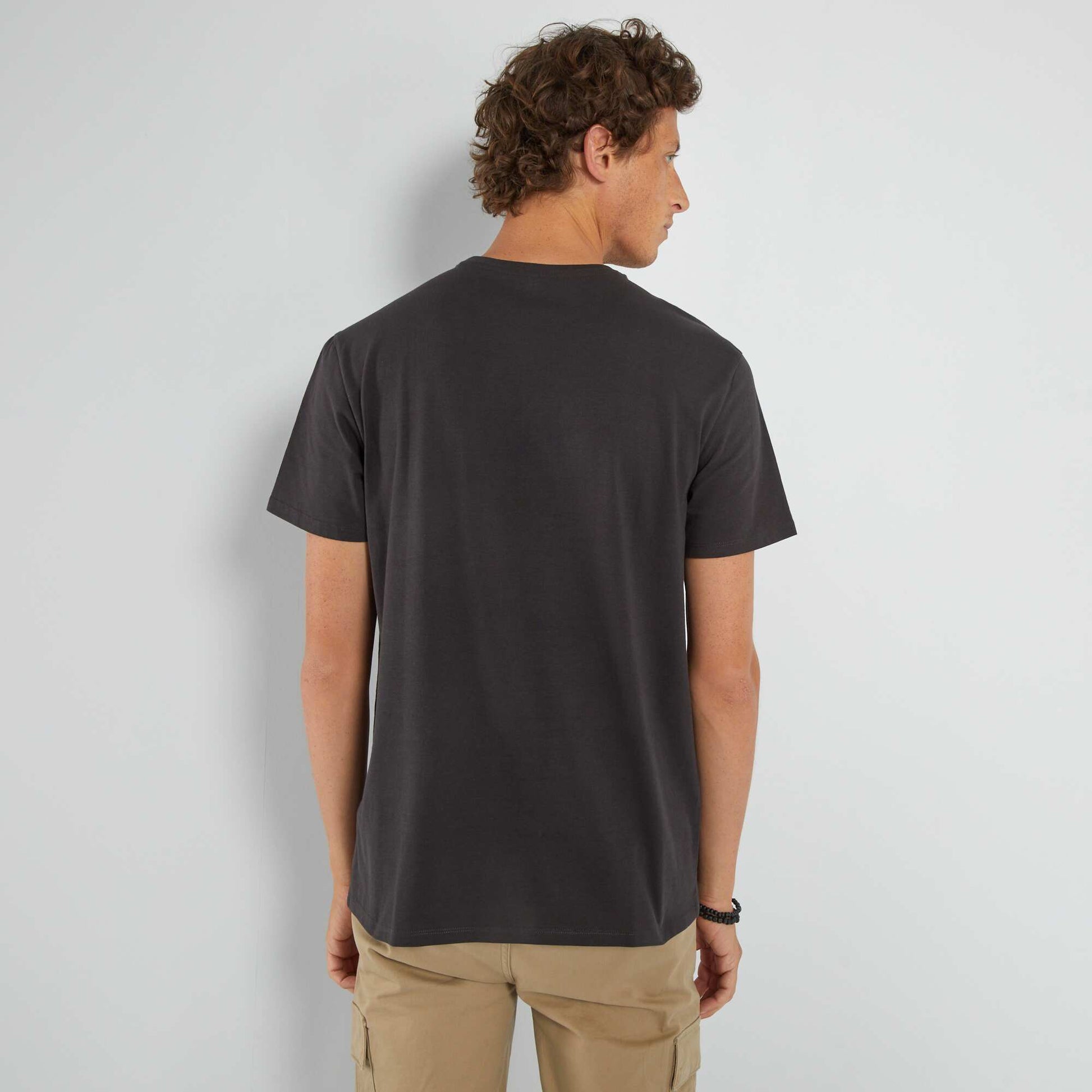 T-shirt en jersey 'Marvel' Noir