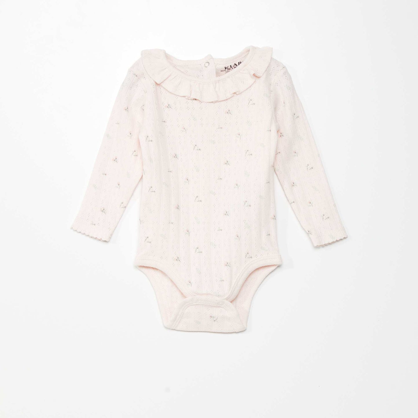 Lot de 2 bodies Rose/blanc