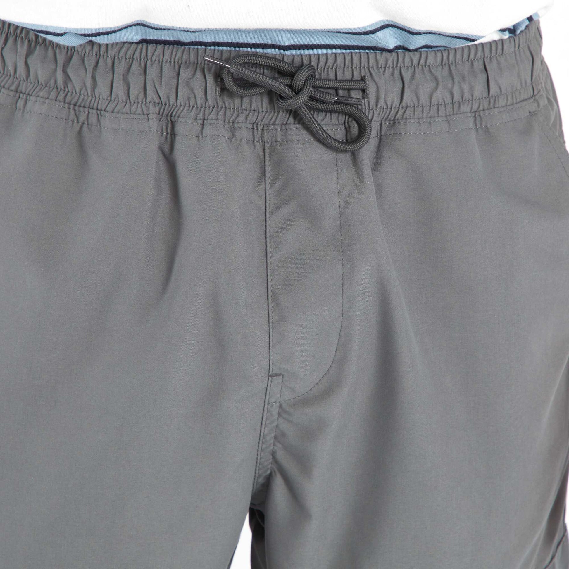 Pantalon droit avec poches cargos Gris